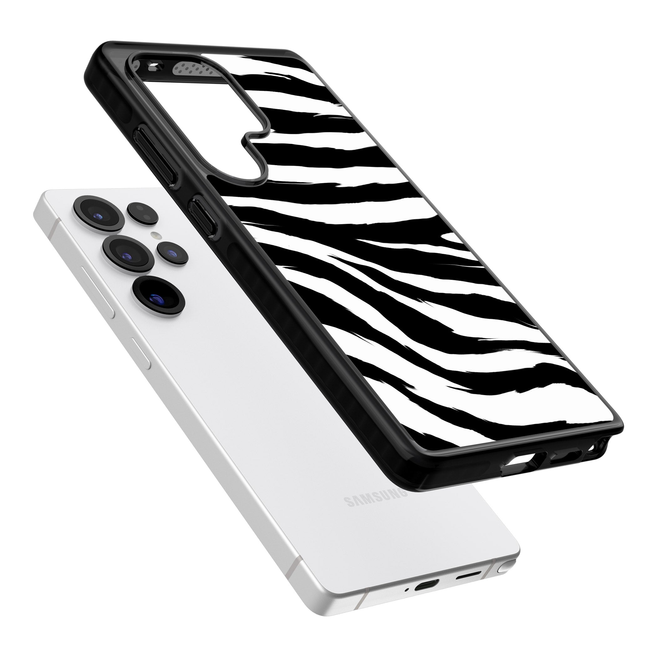 Black Zebra Print