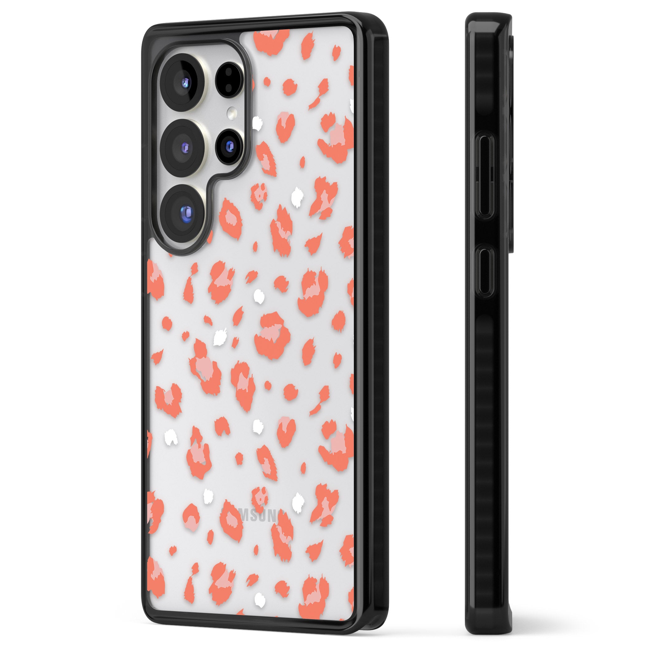 Two Colour Jaguar Transparent Animal Print