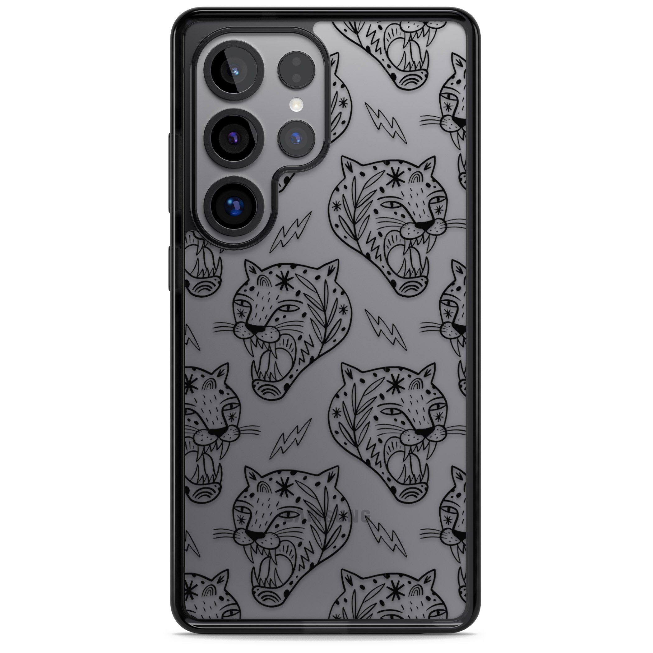 Black Tiger Roar Pattern