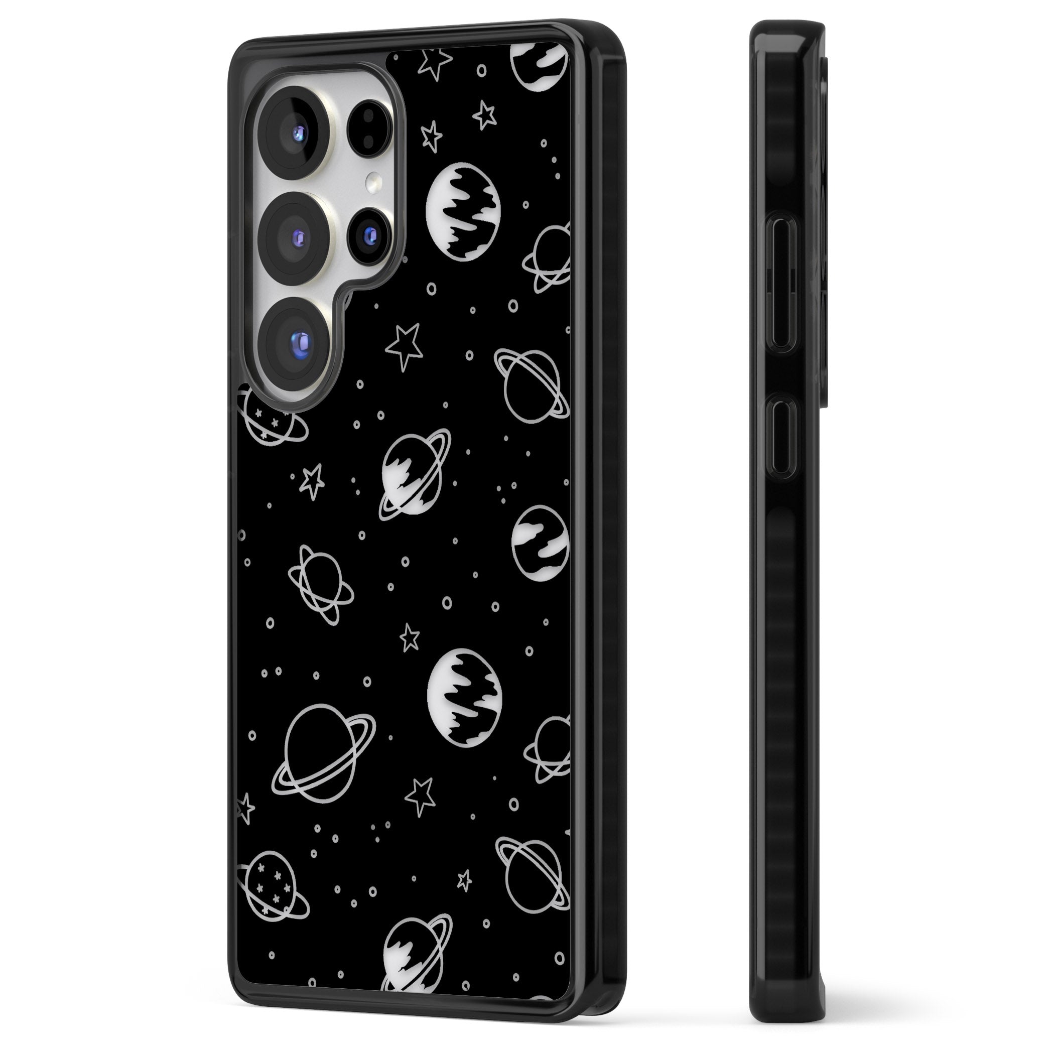 Cosmic Sketch Clear Black