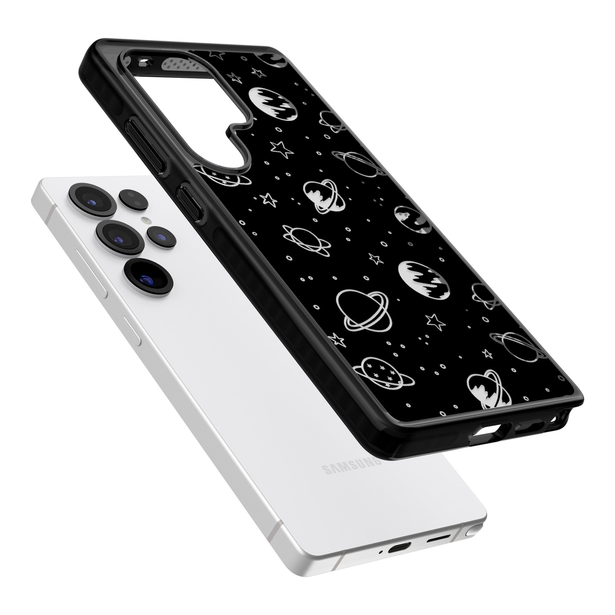 Cosmic Sketch Clear Black