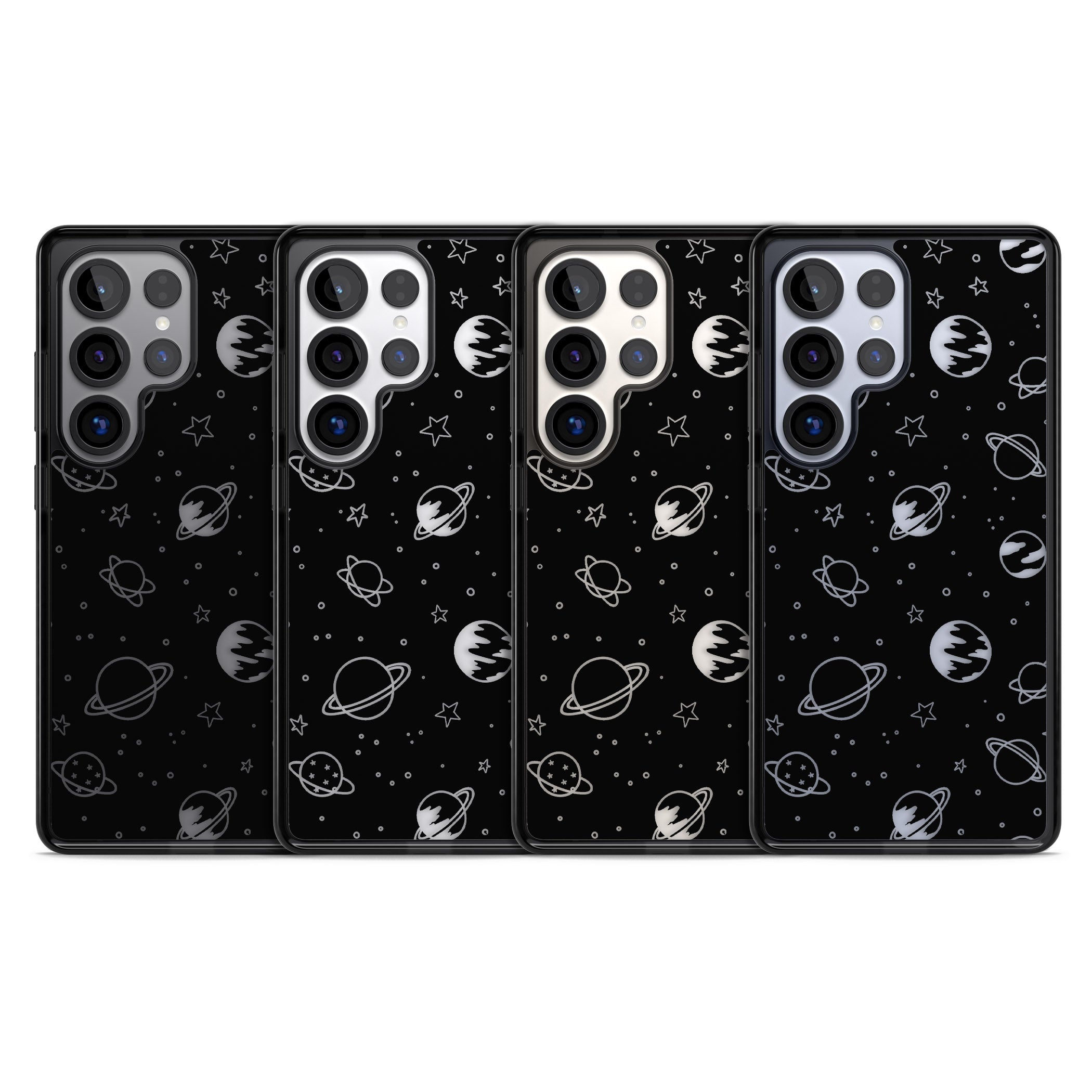 Cosmic Sketch Clear Black