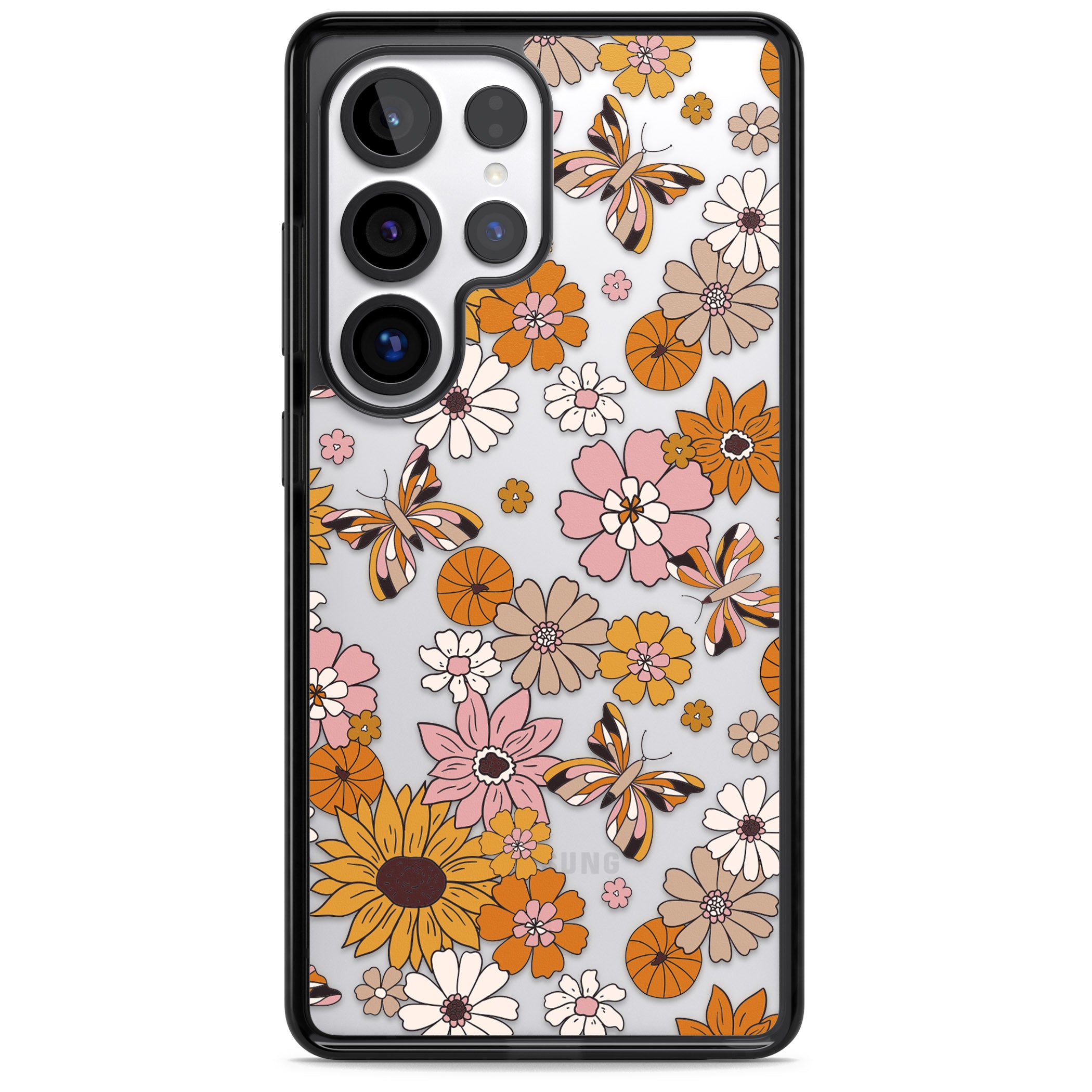 Butterfly Bloom Autumn Floral