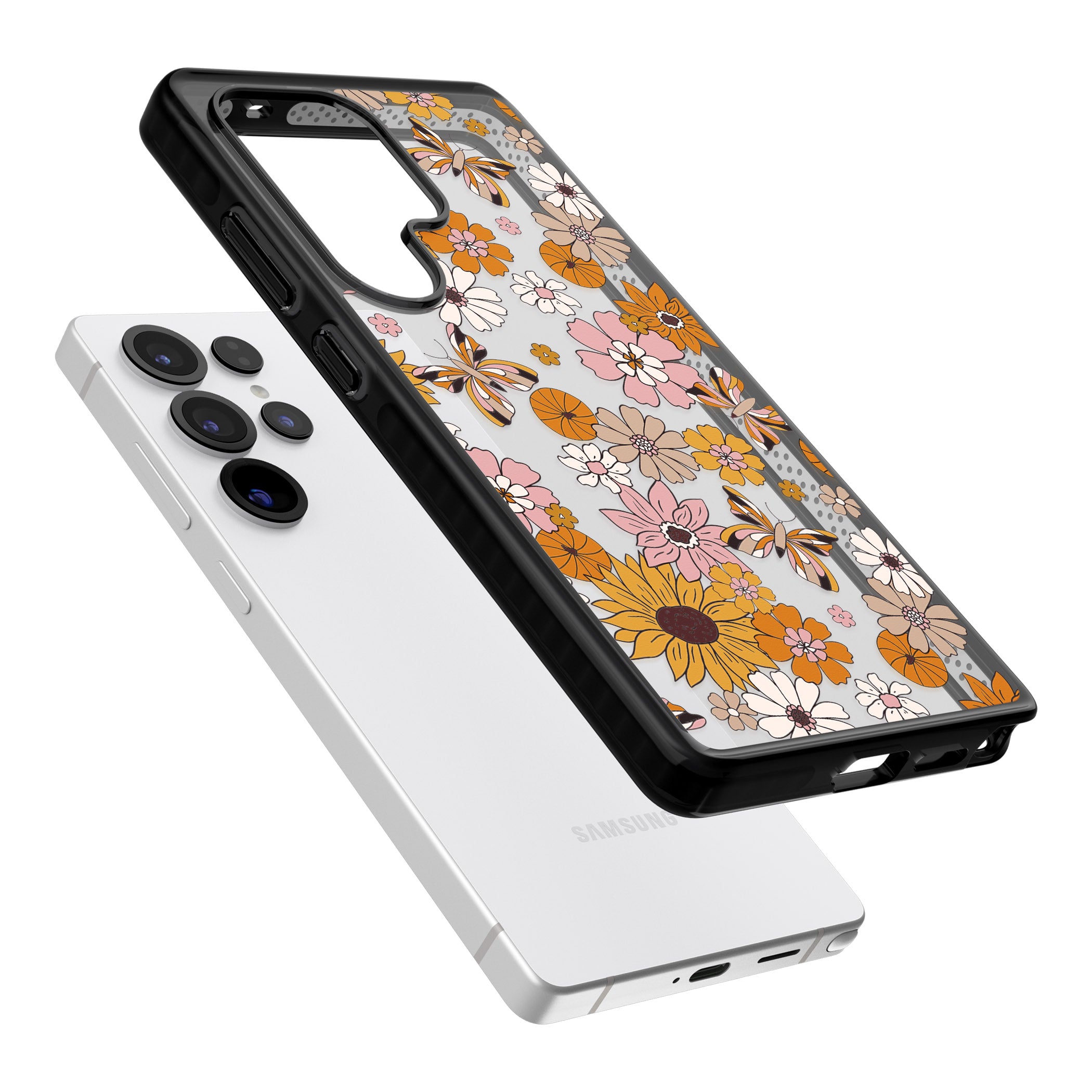 Butterfly Bloom Autumn Floral