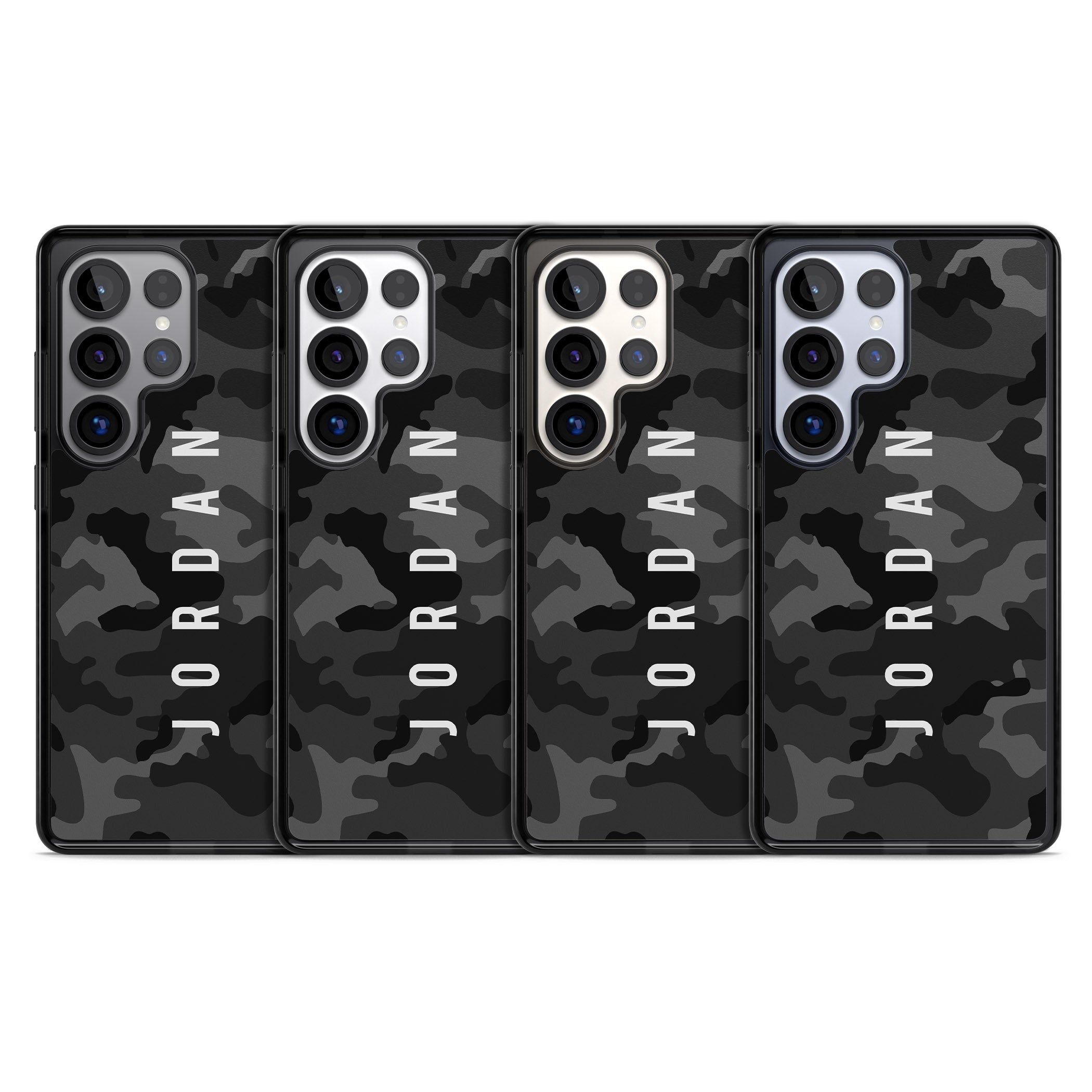 Personalised Black Camouflage Name