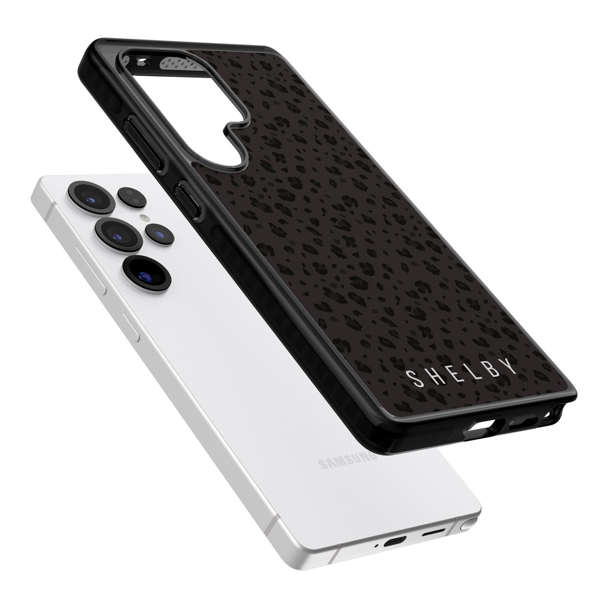 Personalised Dark Leopard Lettering