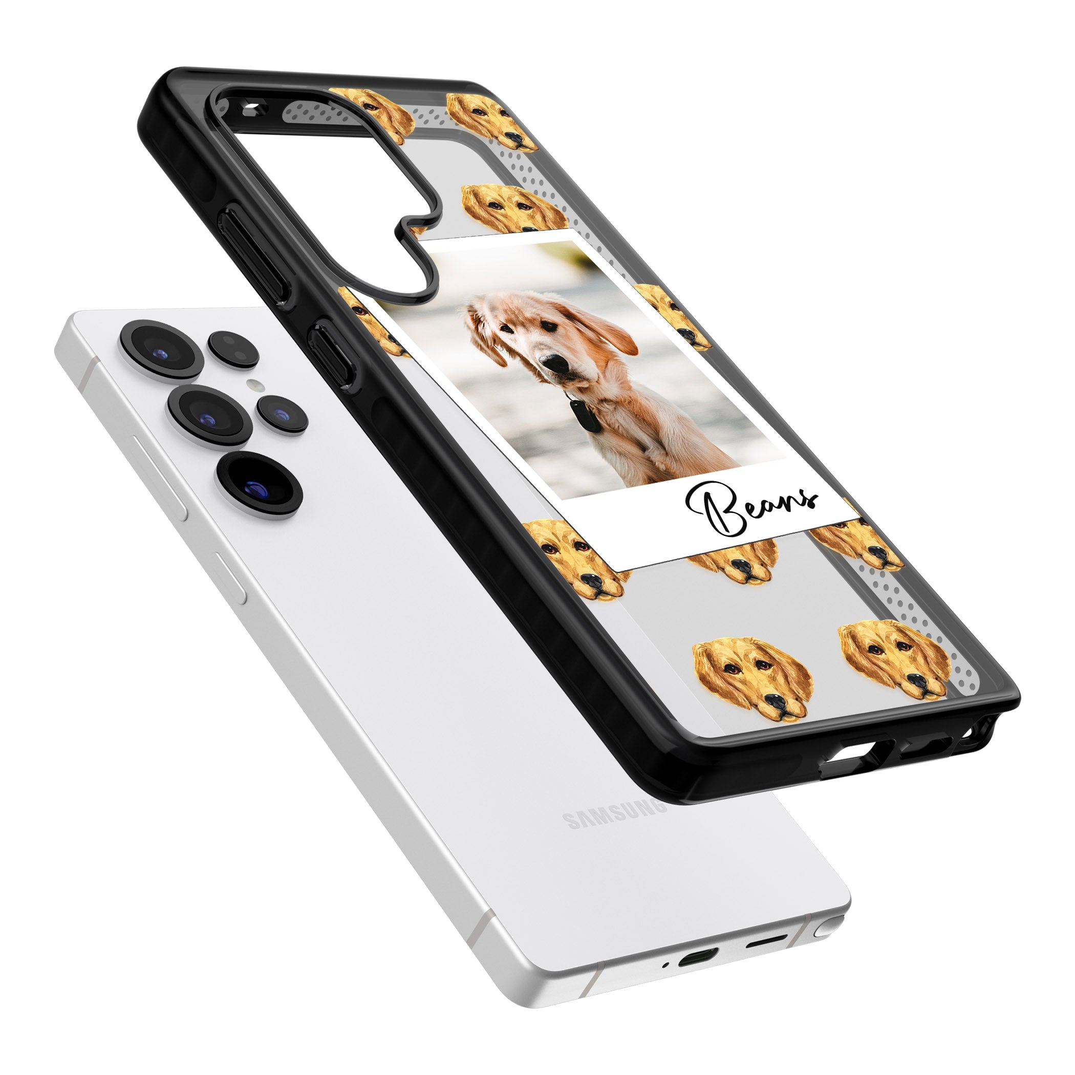 Personalised Labrador Instant Camera Photo