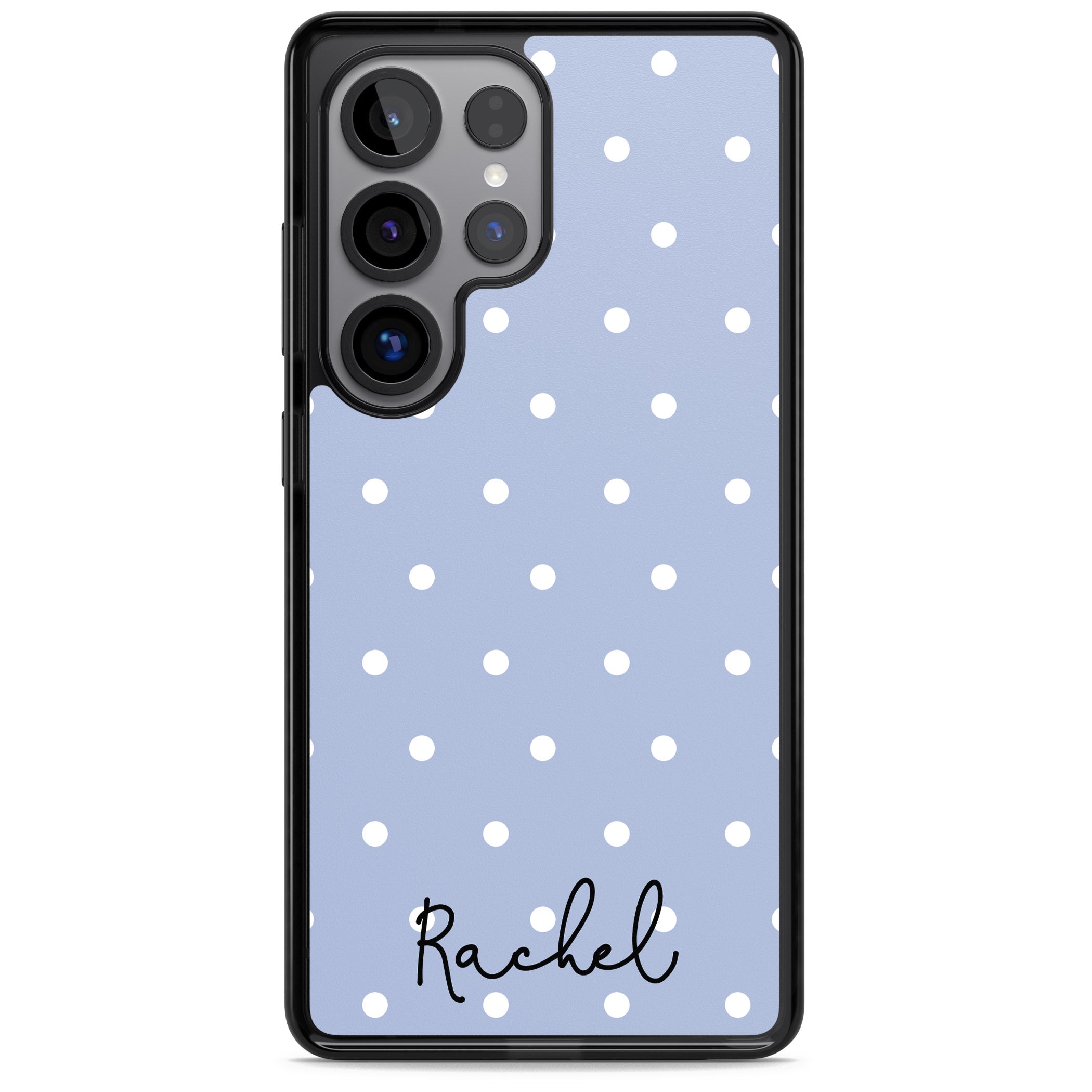 Personalised Simple Light Blue Dots