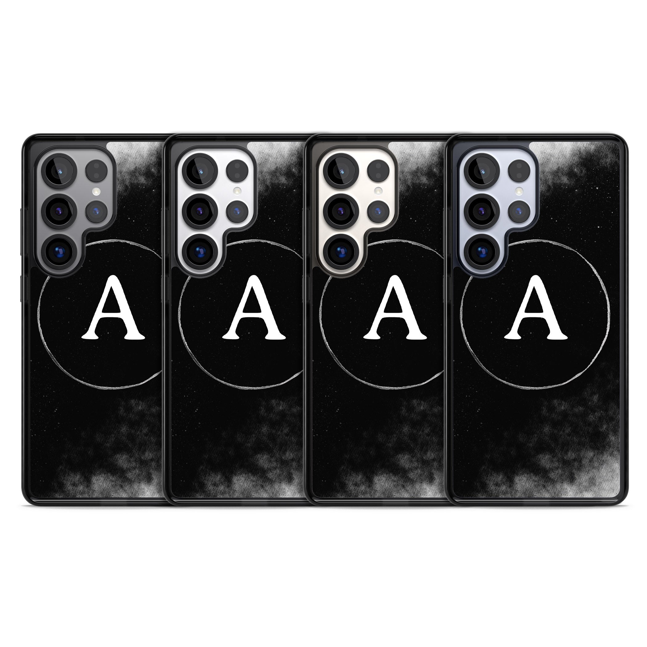 Personalised Monochrome Cosmic Monogram