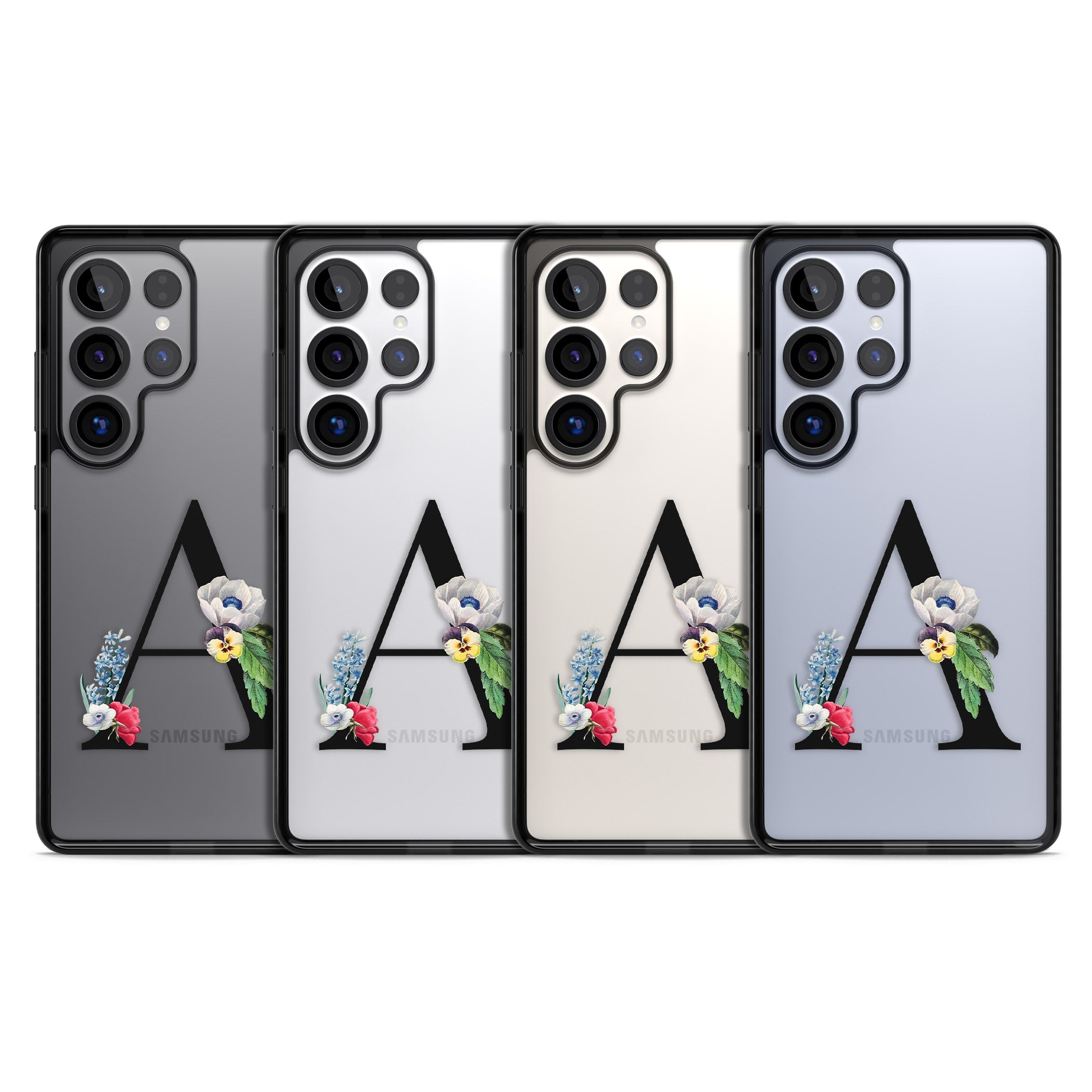 Personalised Floral Initial