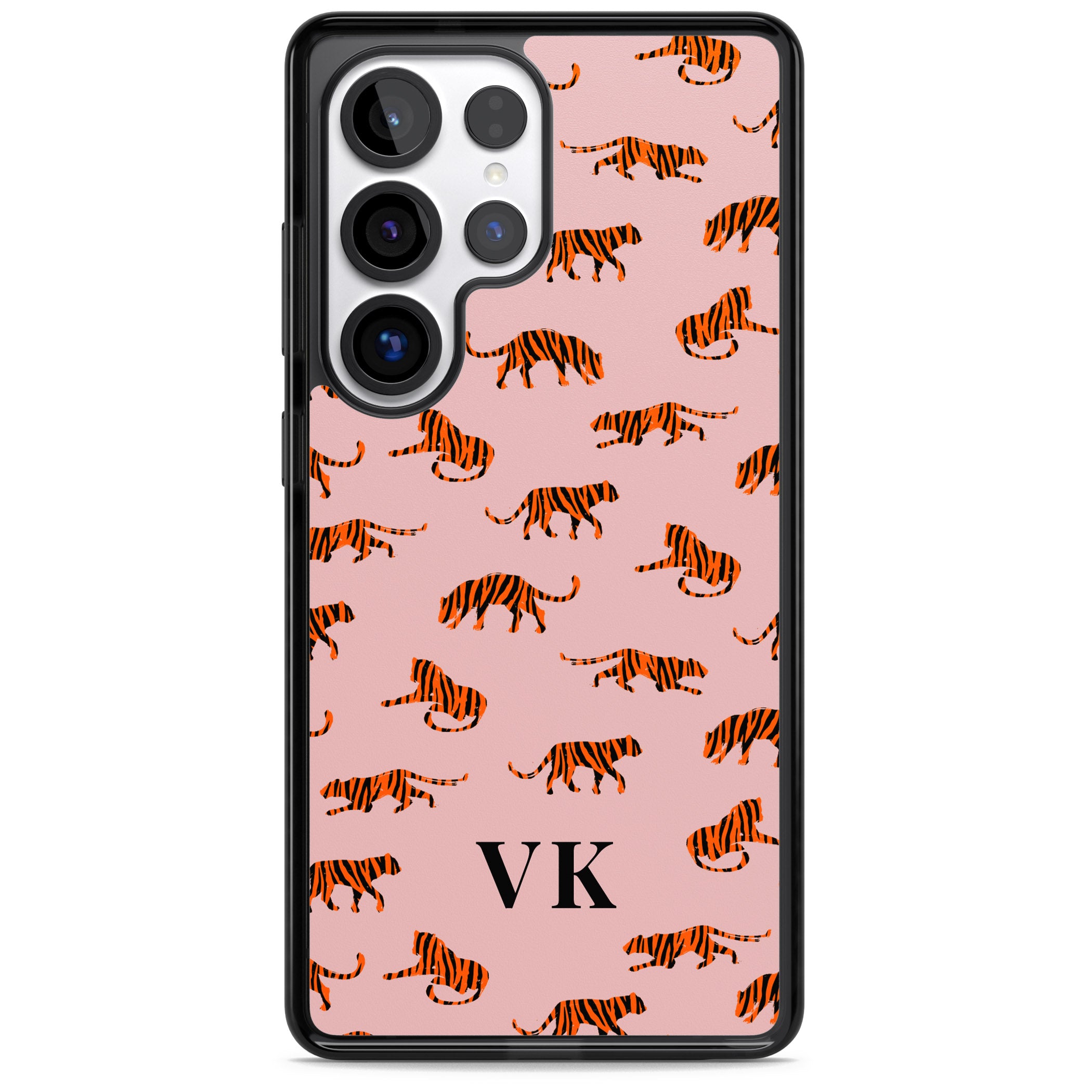 Personalised Pink Safari Tiger Pattern