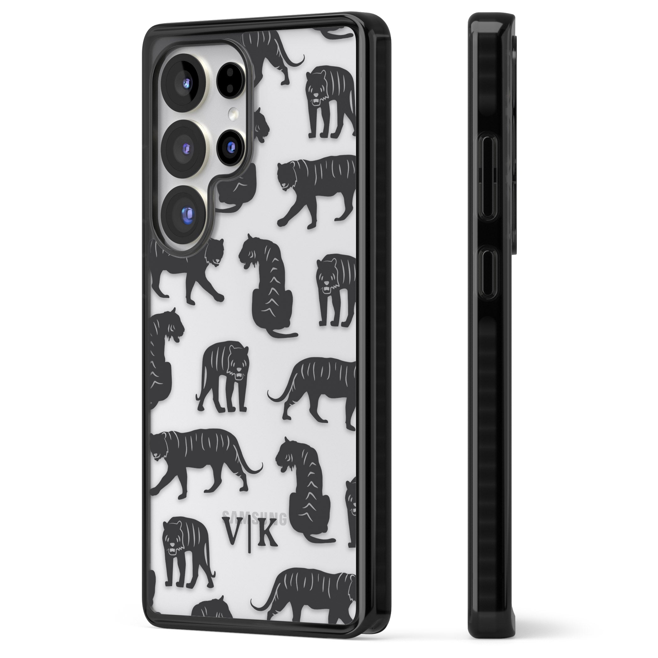 Personalised Tiger Silhouettes