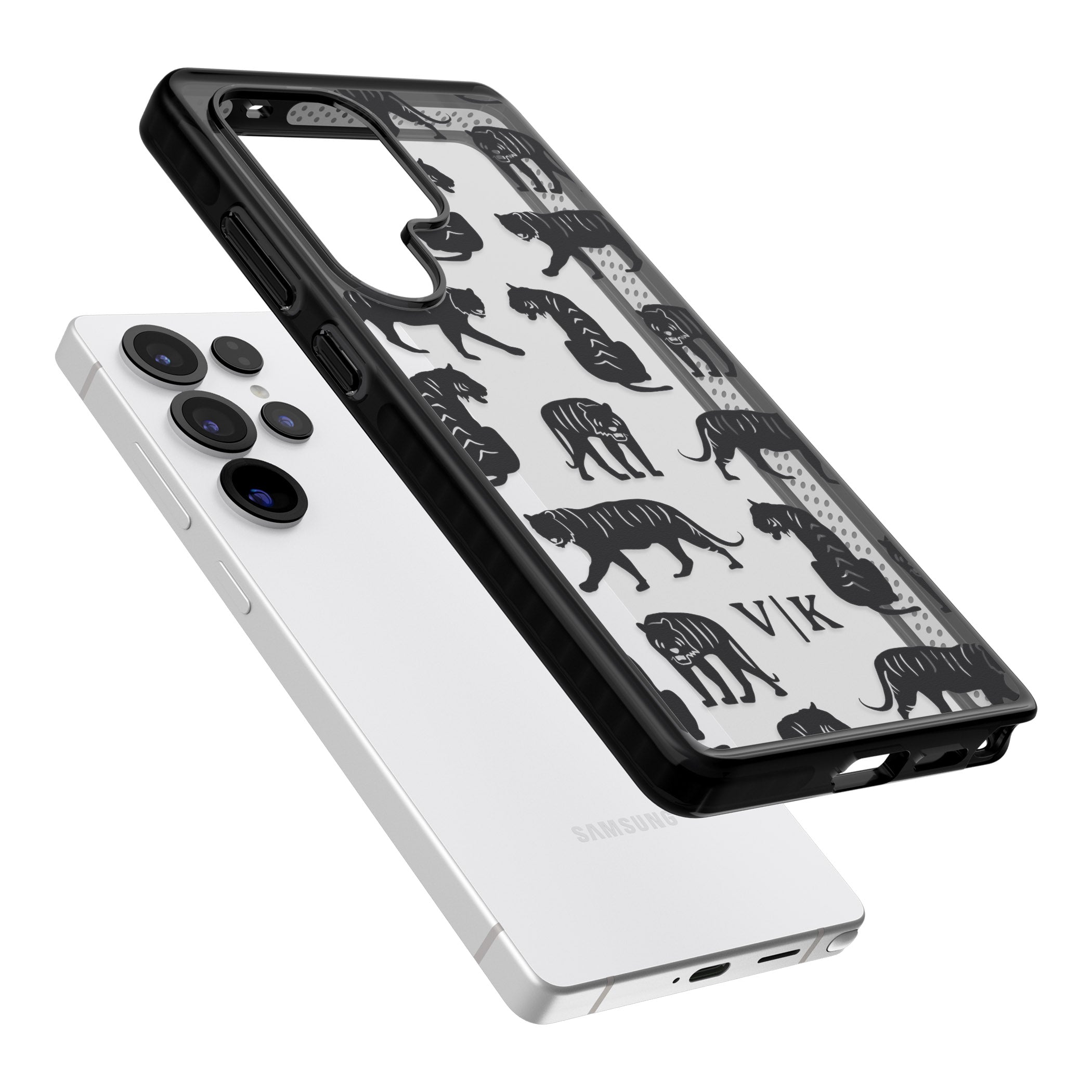 Personalised Tiger Silhouettes