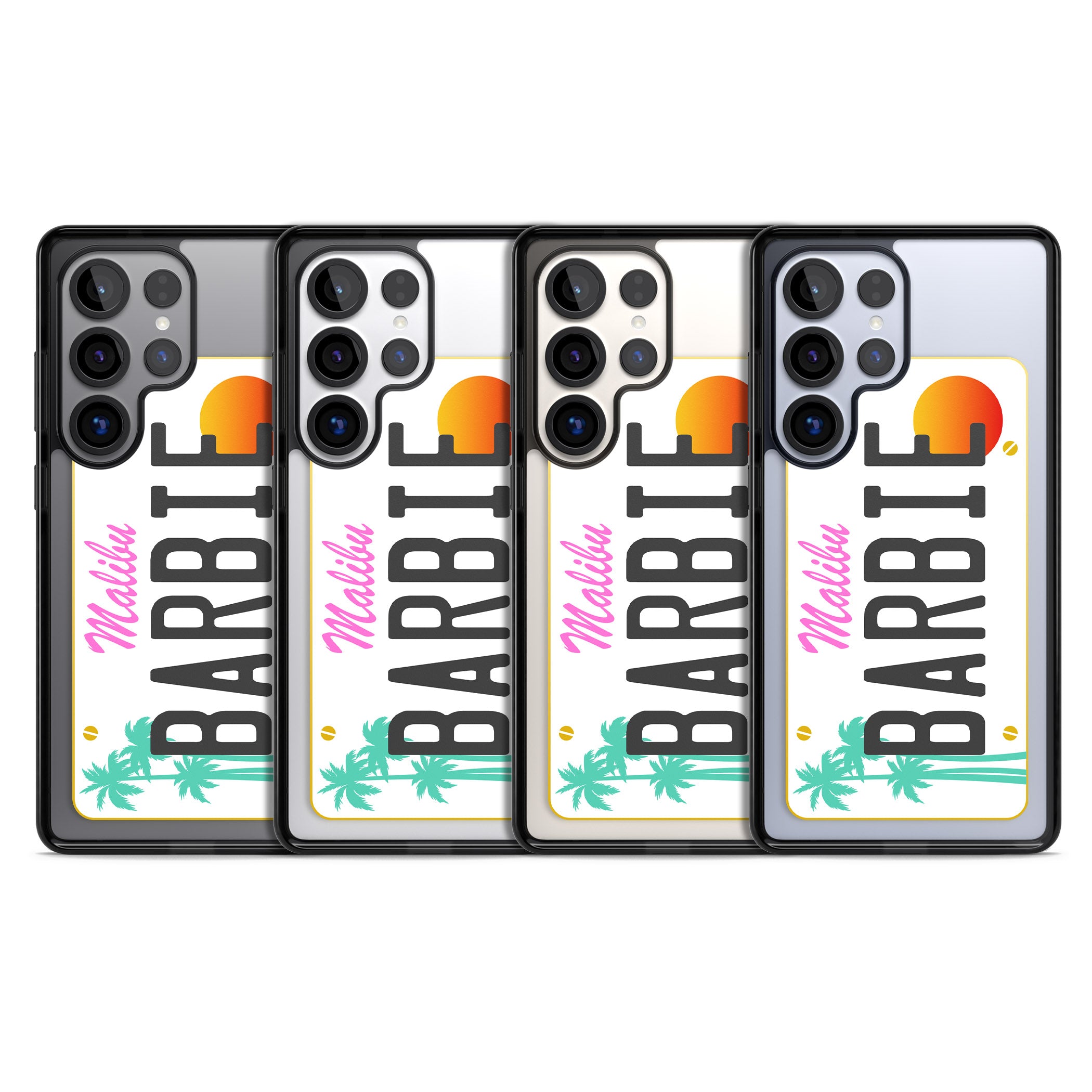 Personalised Malibu License Plate