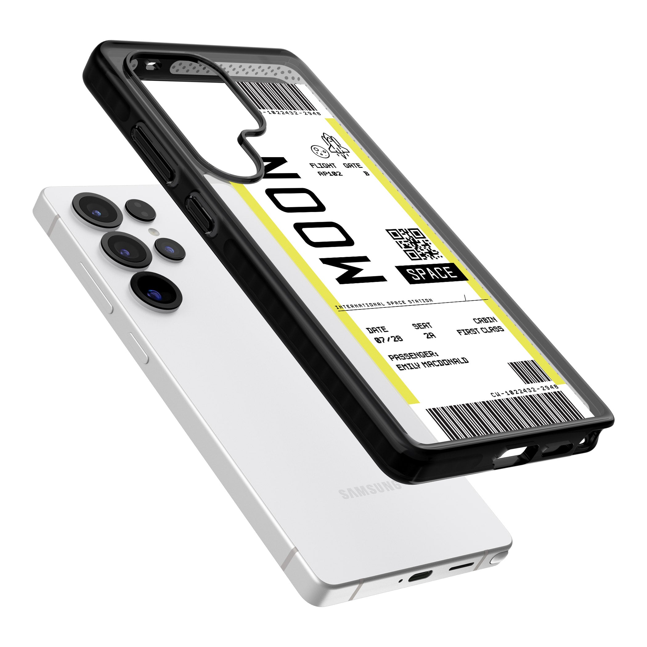 Personalised Moon Travel Ticket