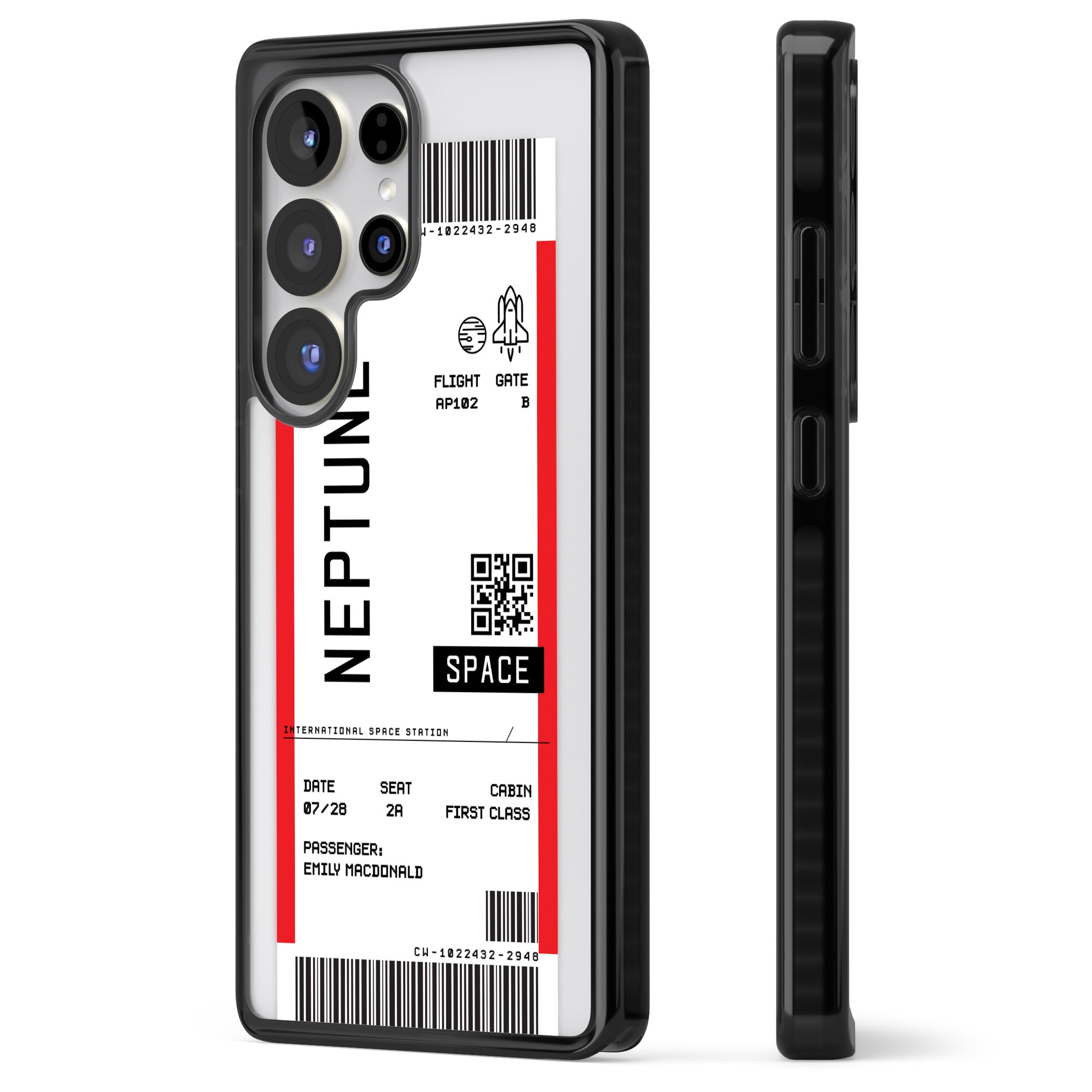 Personalised Neptune Travel Ticket