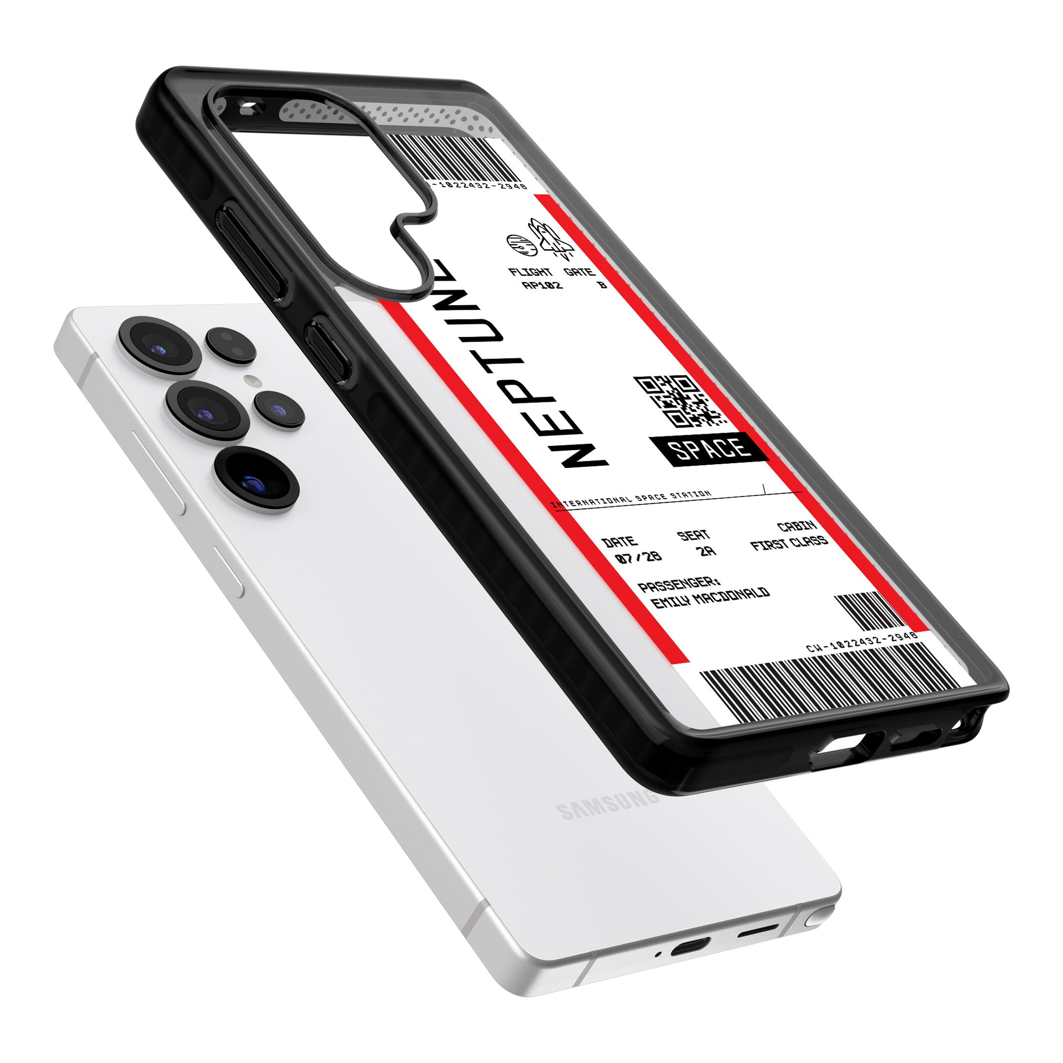 Personalised Neptune Travel Ticket