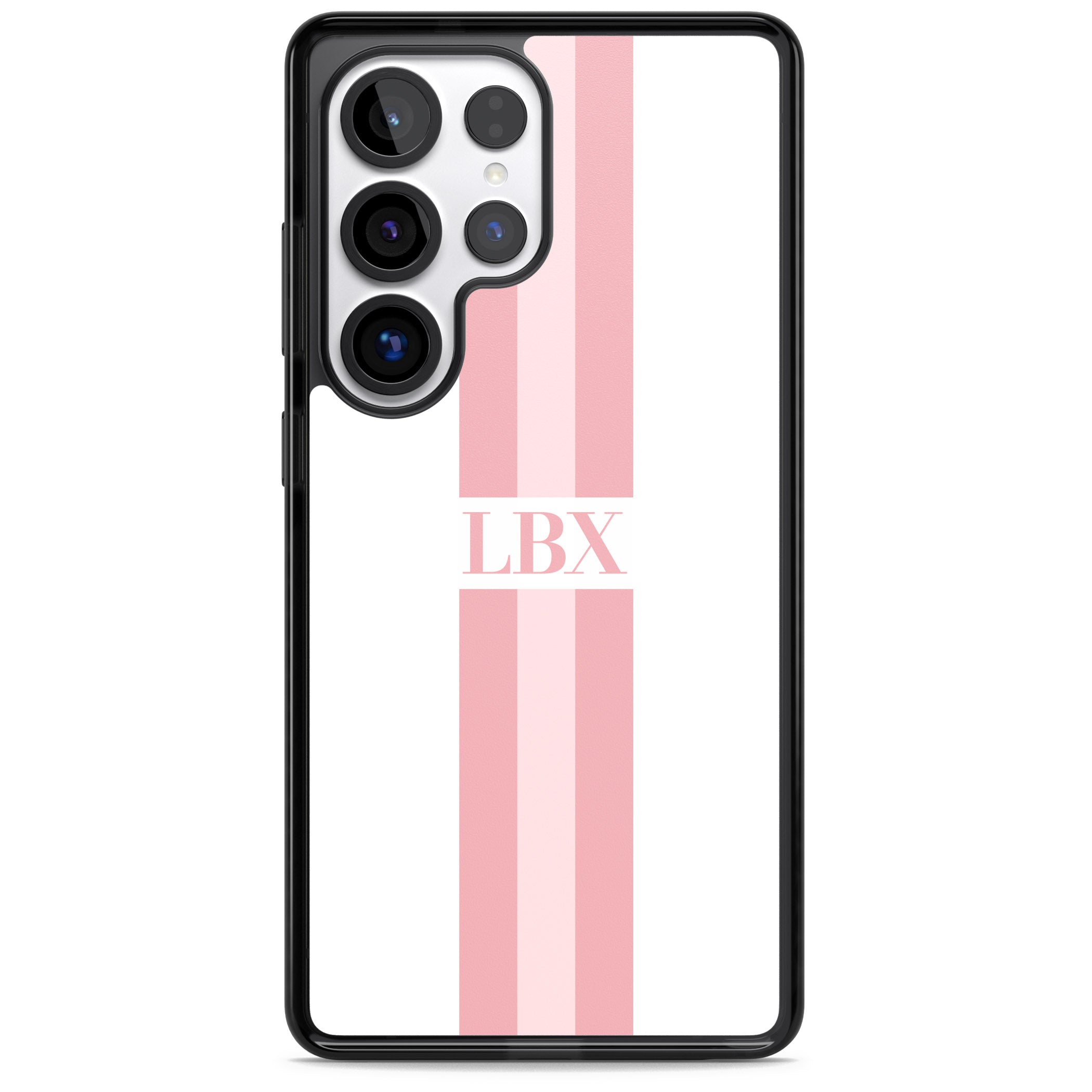 Personalised Minimal Pink Stripe