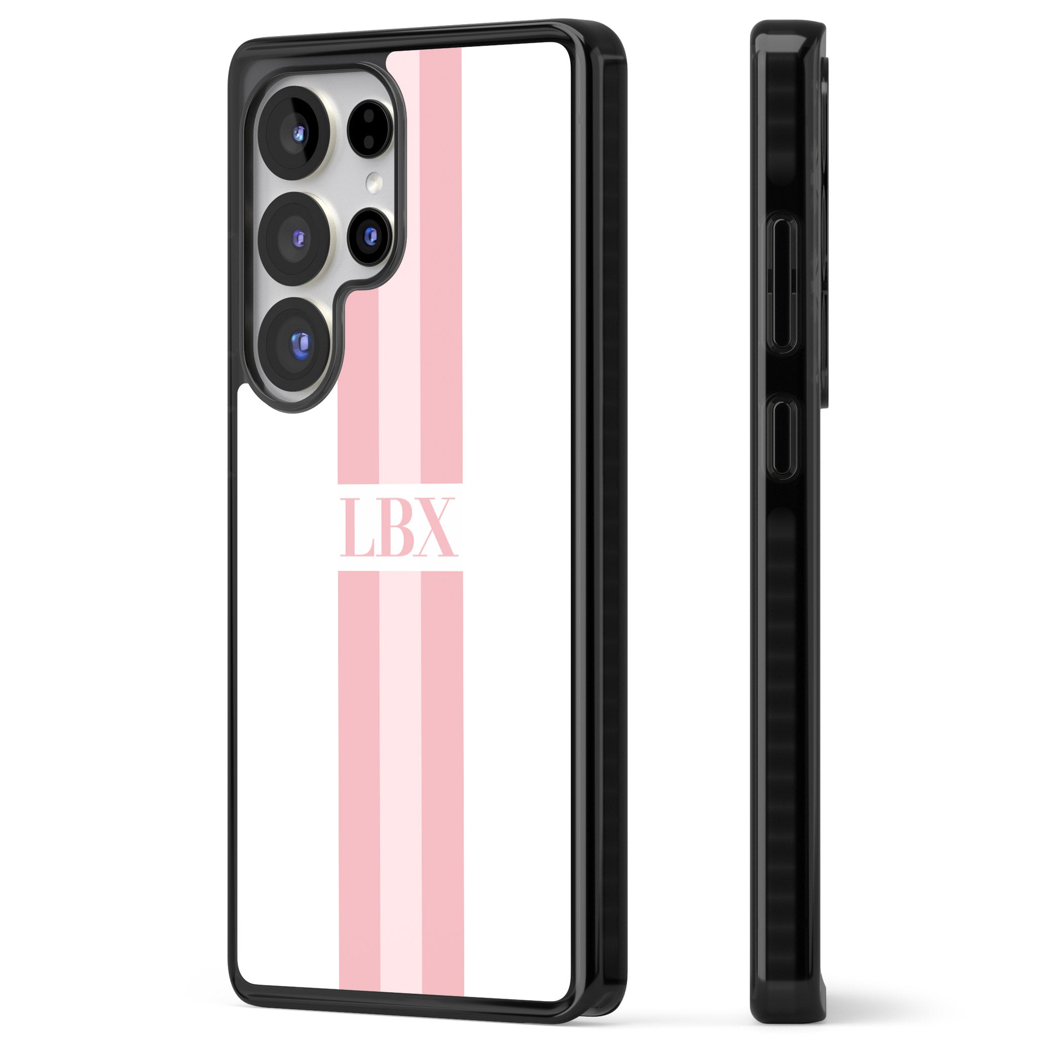 Personalised Minimal Pink Stripe