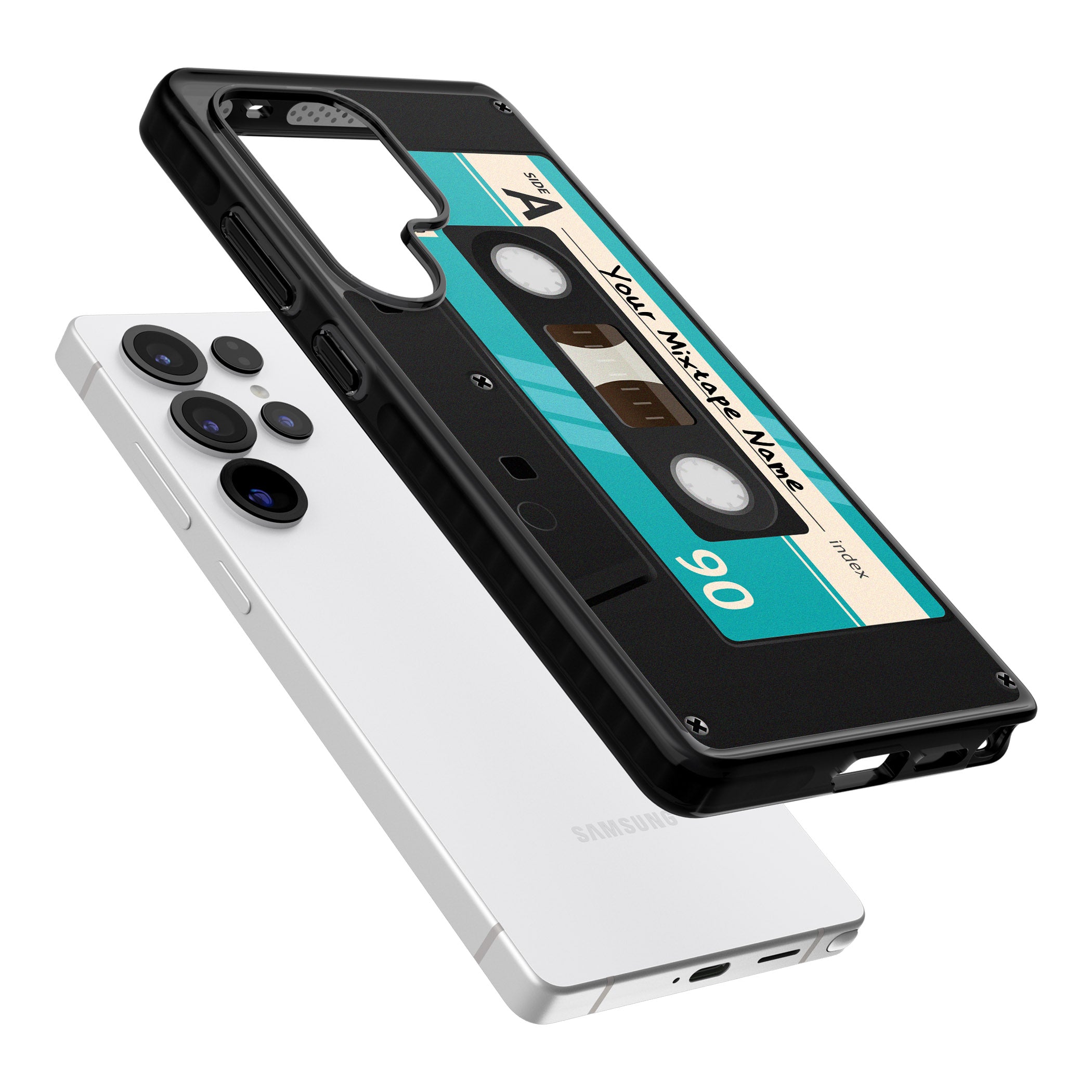 Personalised Retro Mixtape Dark