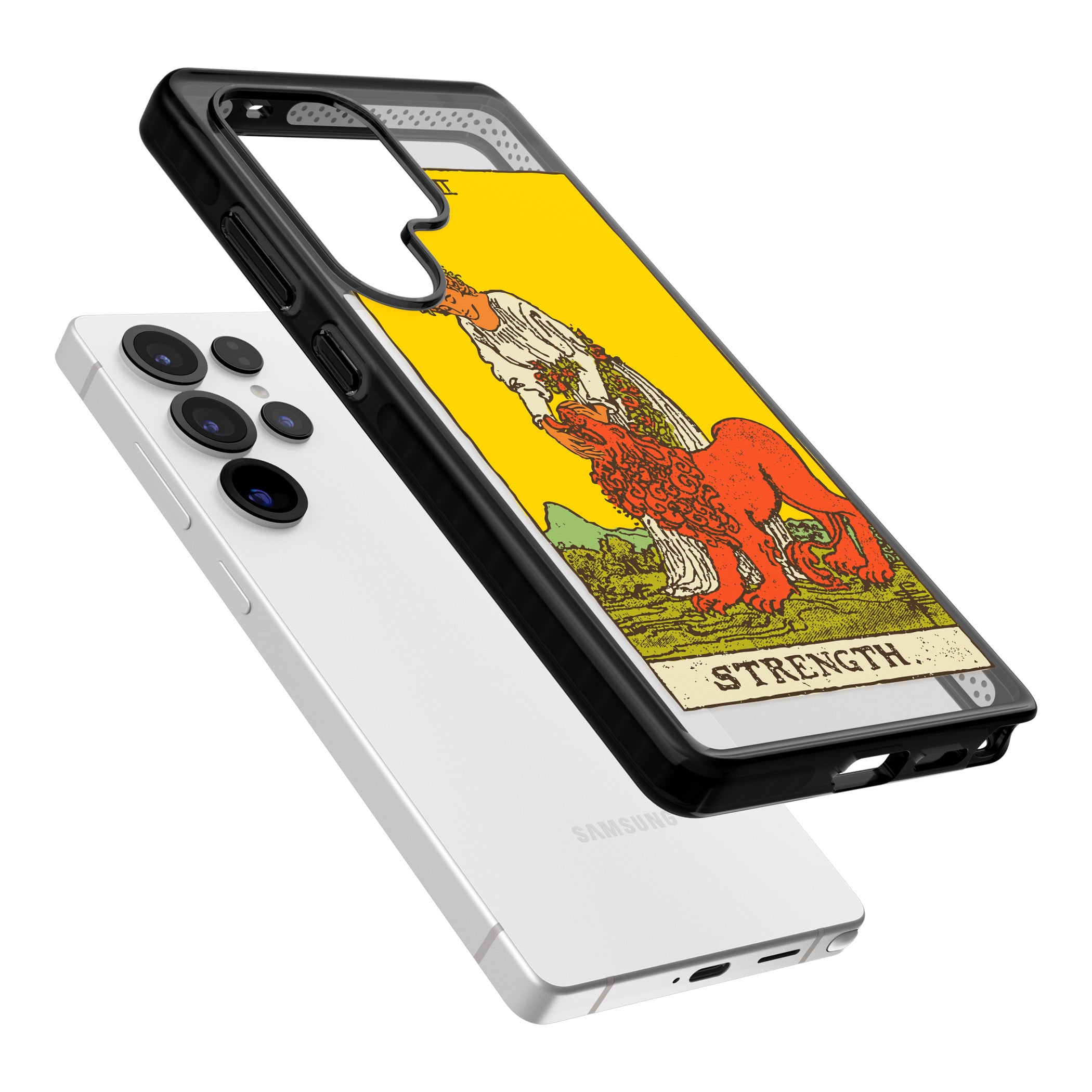 Personalised Strength Tarot Card (Color)