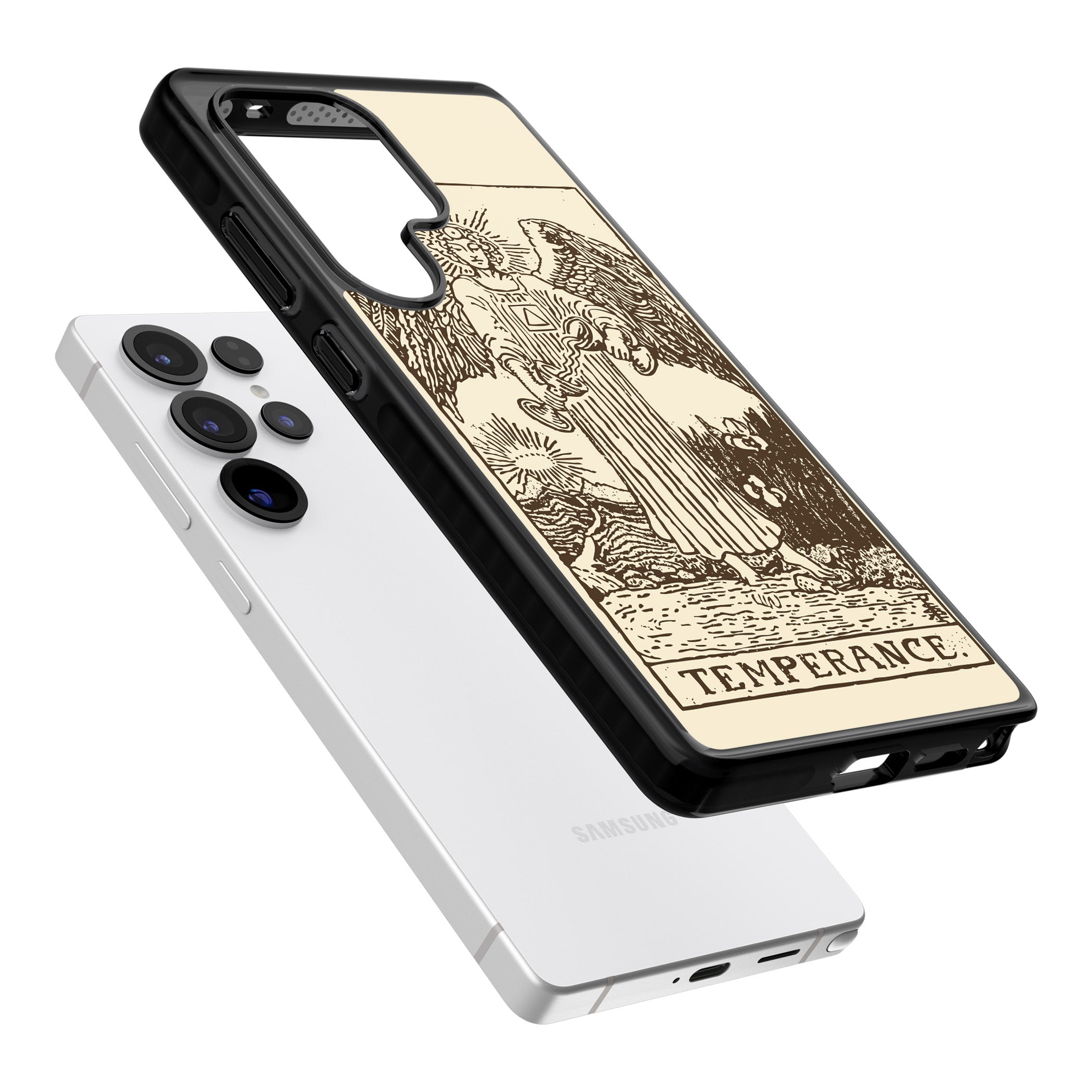 Personalised Temperance Tarot Card (Cream)