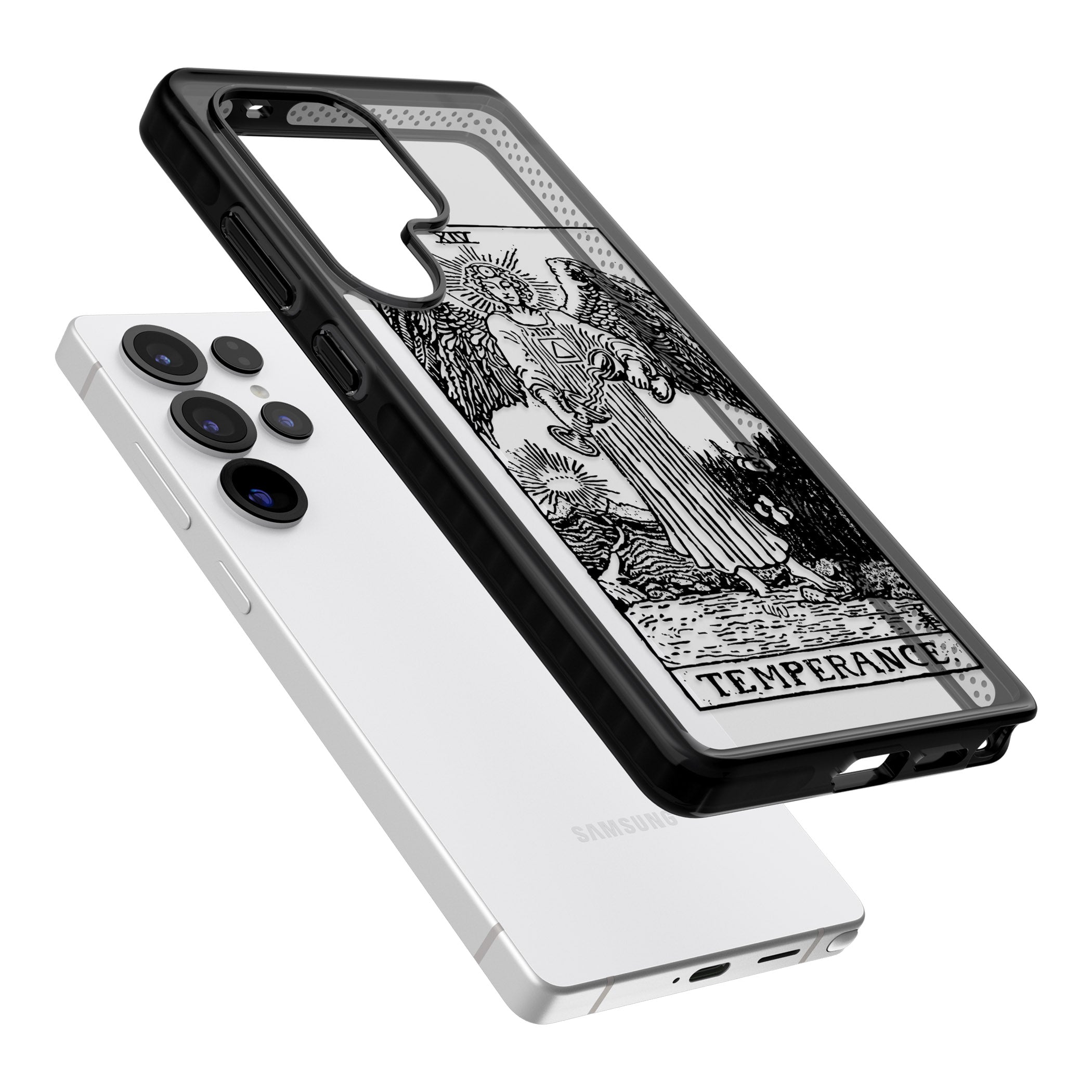 Personalised Temperance Tarot Card (Clear)