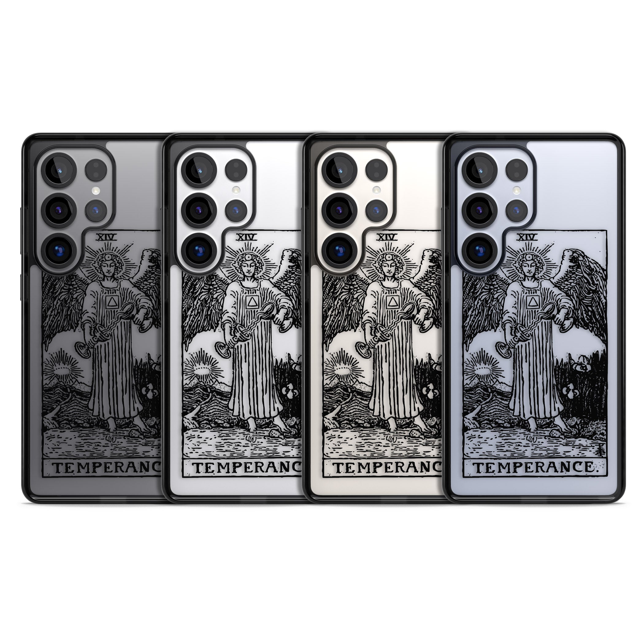 Personalised Temperance Tarot Card (Clear)