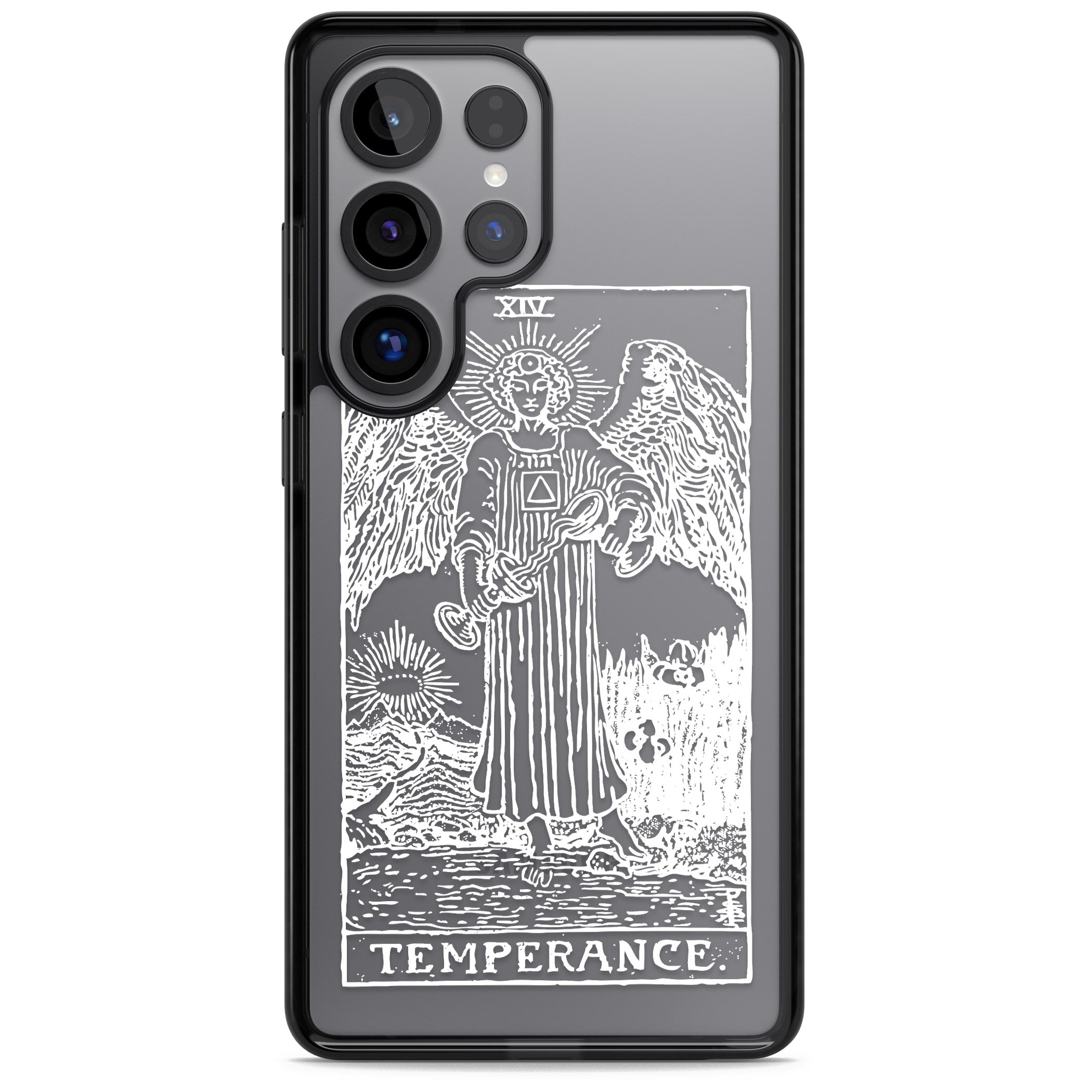 Personalised Temperance Tarot Card (White)