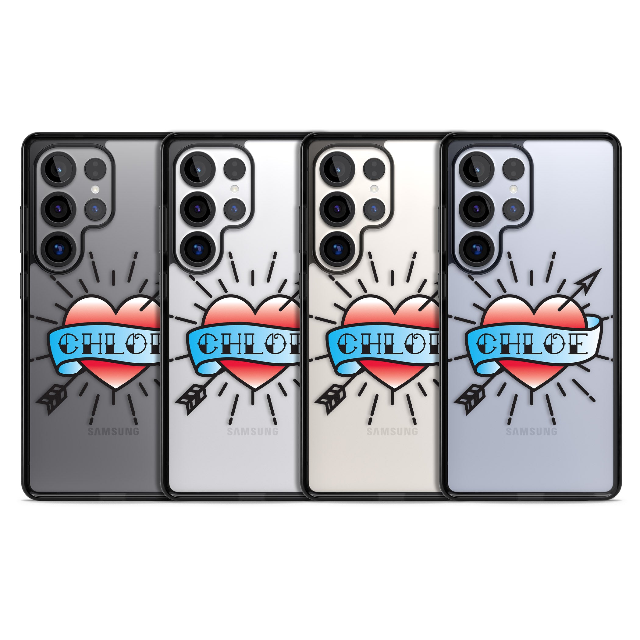 Personalised Heart Tattoo