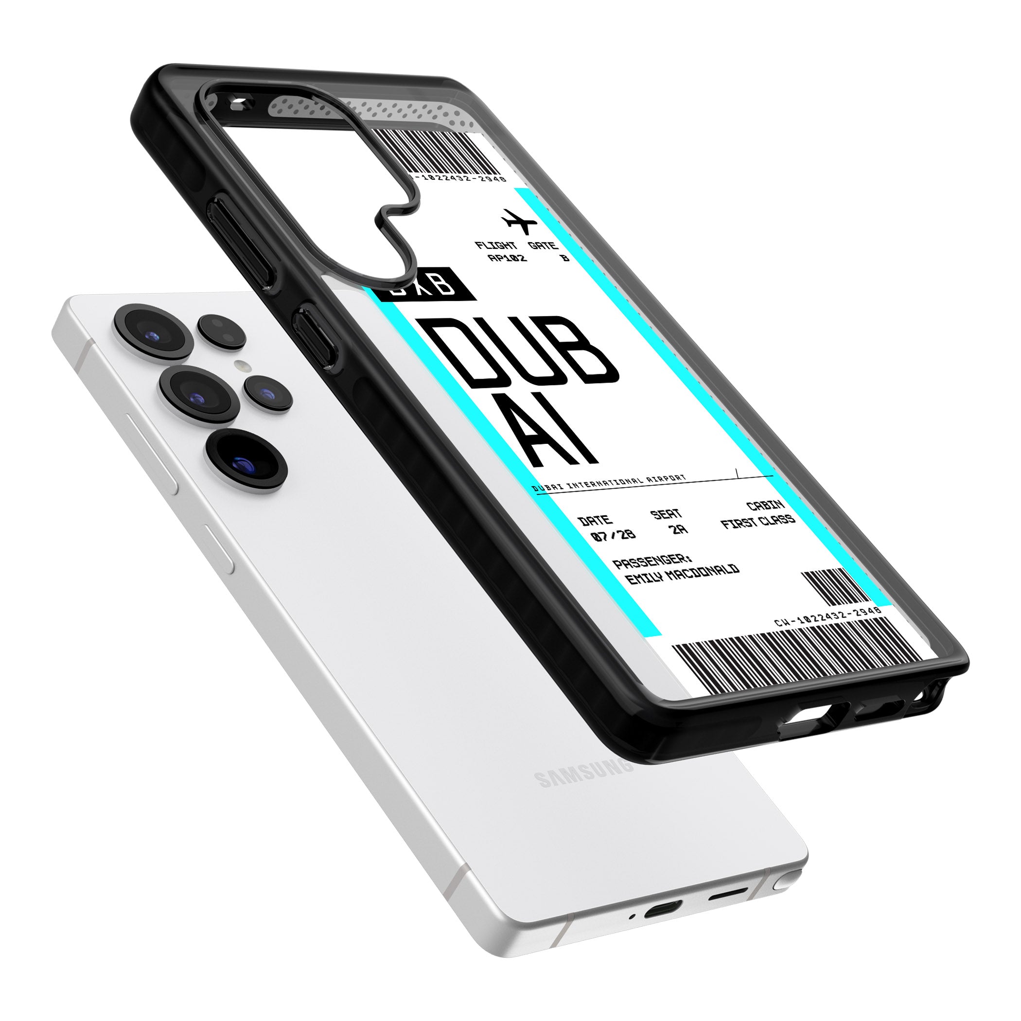 Personalised Dubai Boarding Pass