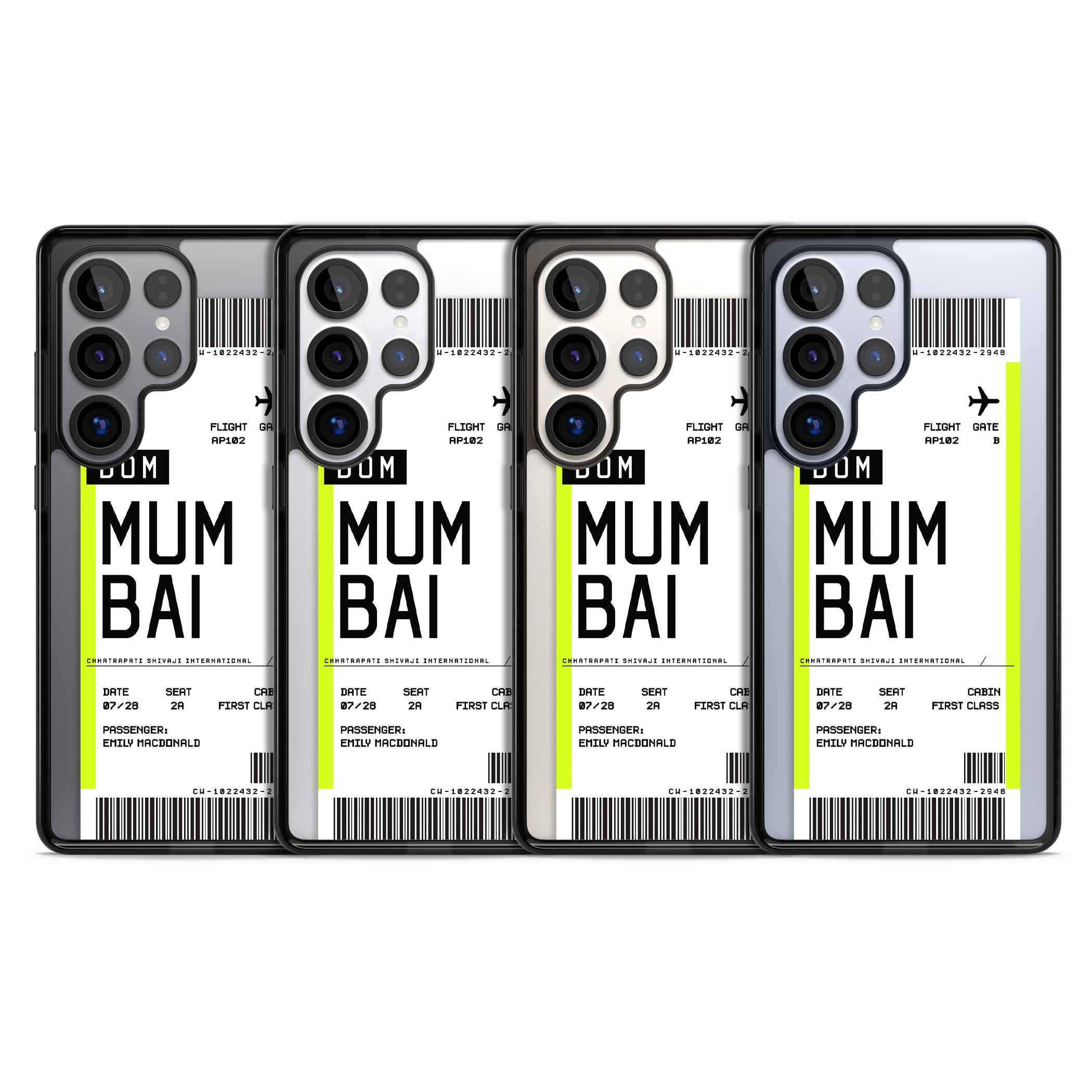 Personalised Mumbai Boarding Pass