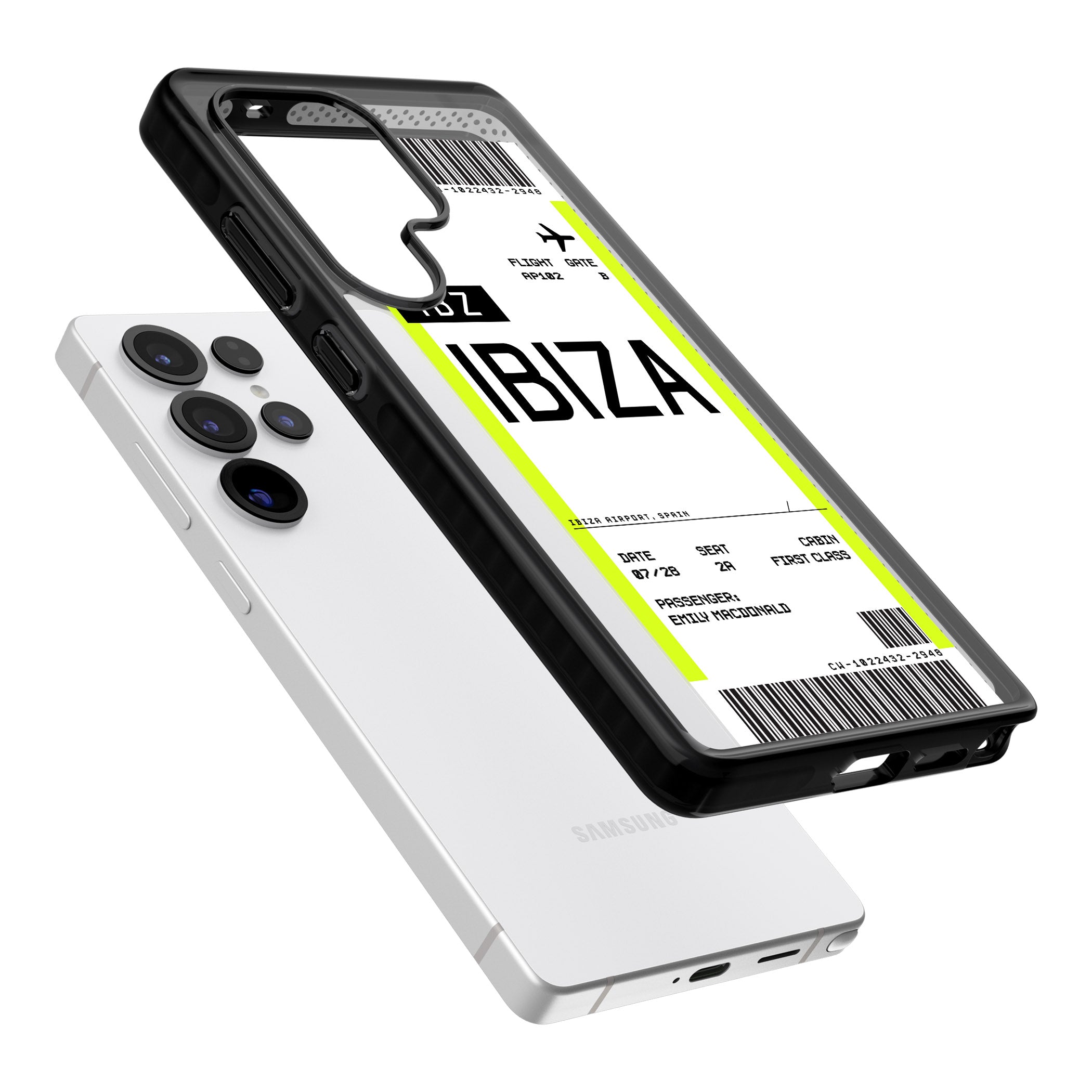 Personalised Ibiza Boarding Pass