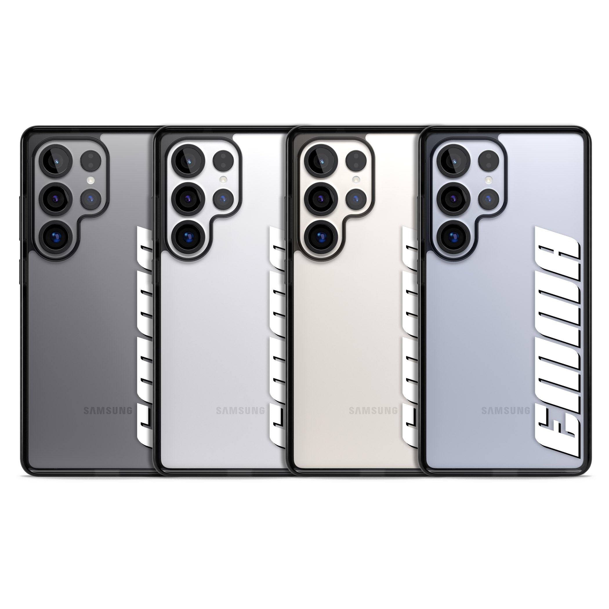 Personalised Vertical Bold Name