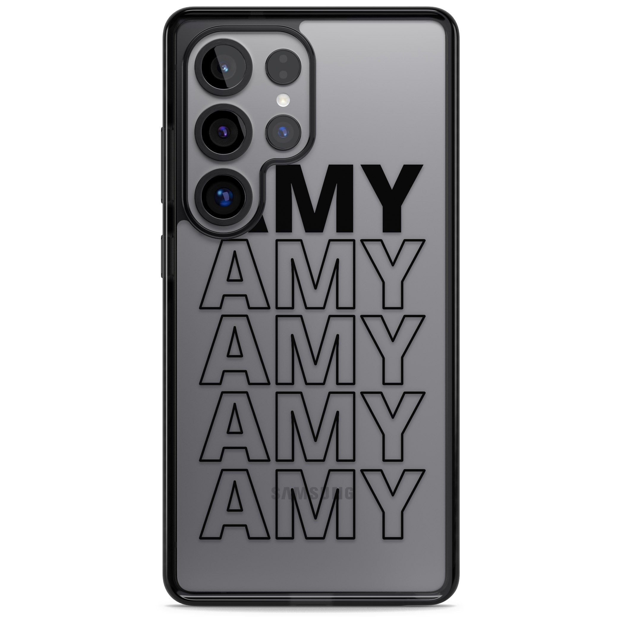 Personalised Bold Name Repetition