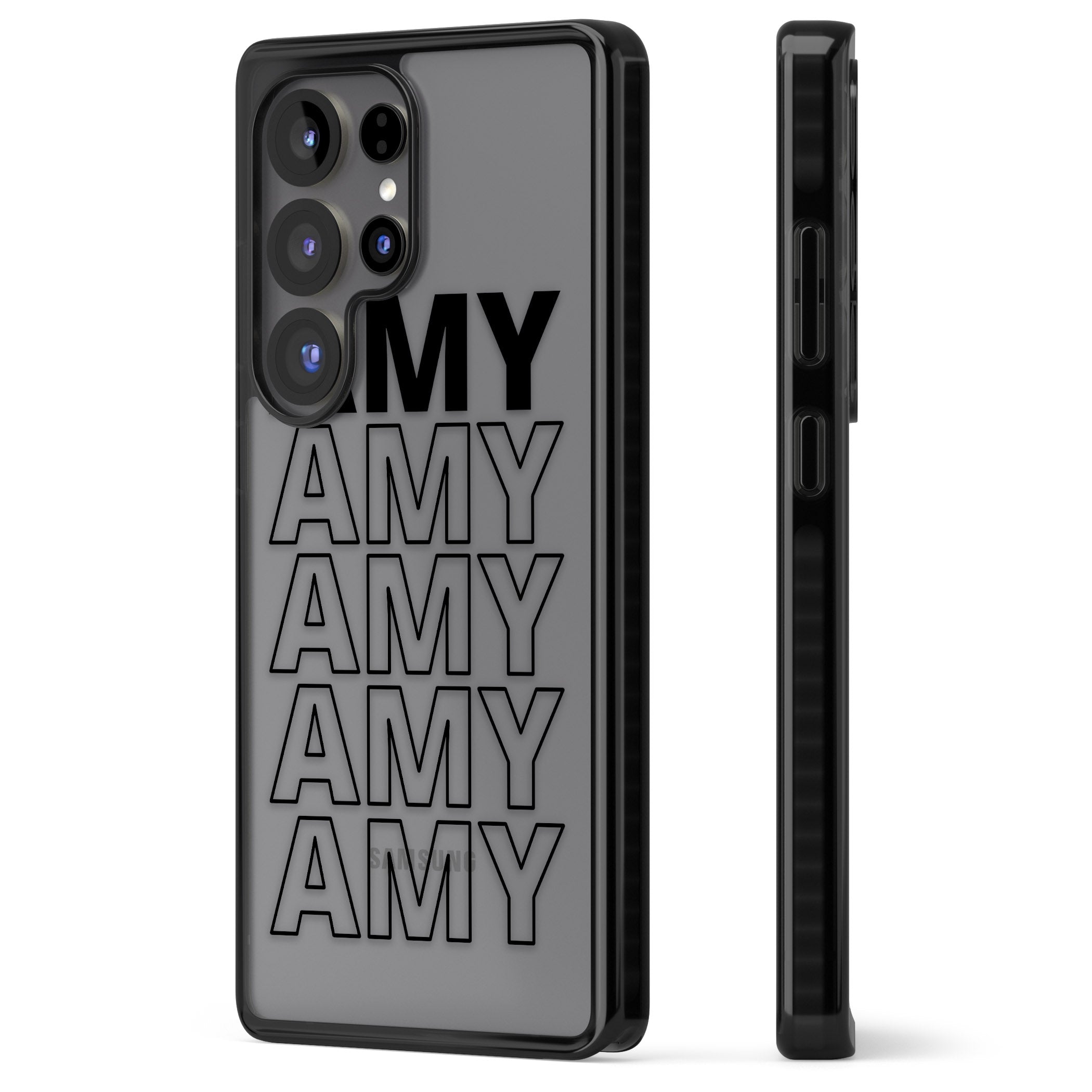 Personalised Bold Name Repetition