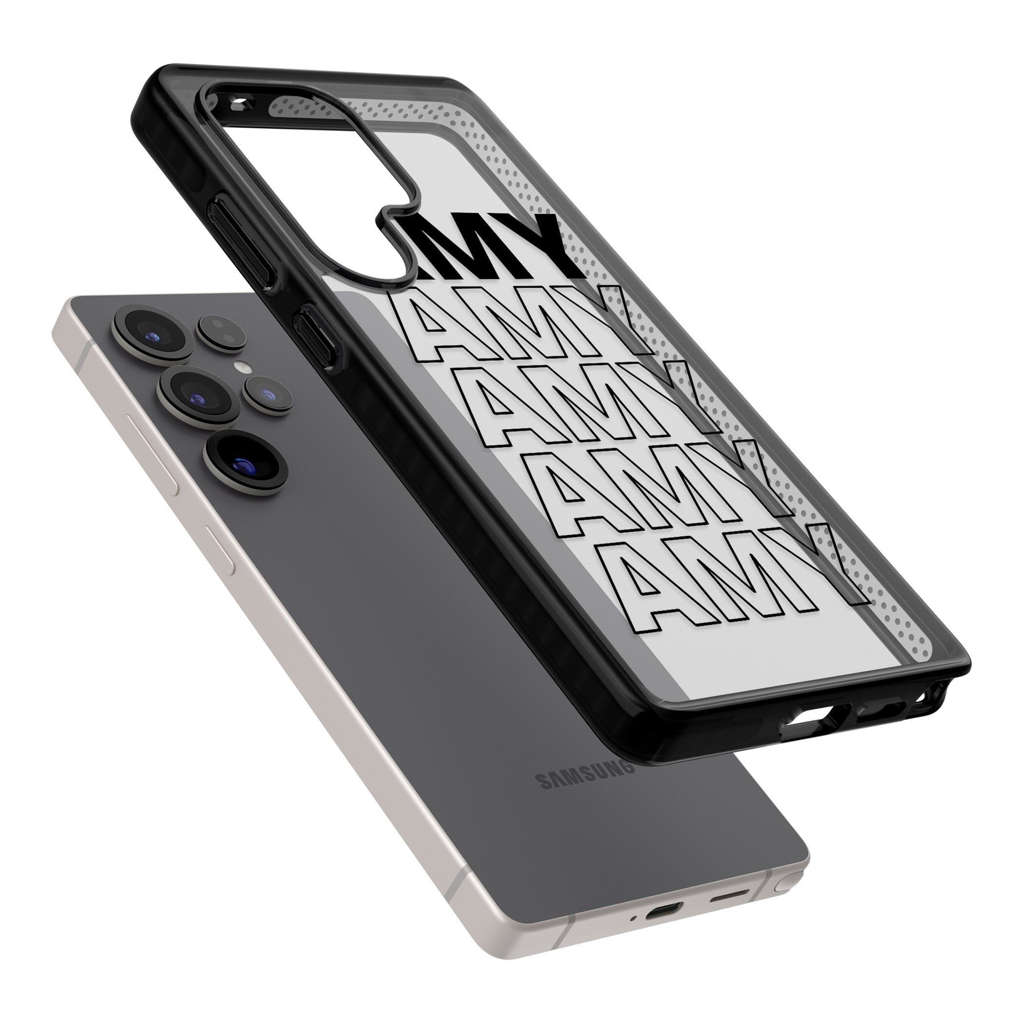 Personalised Bold Name Repetition