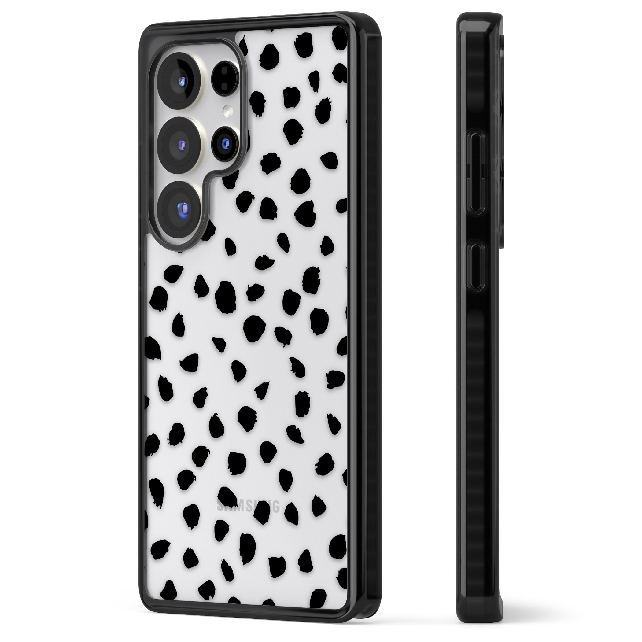 Black Dalmatian Polka Dot