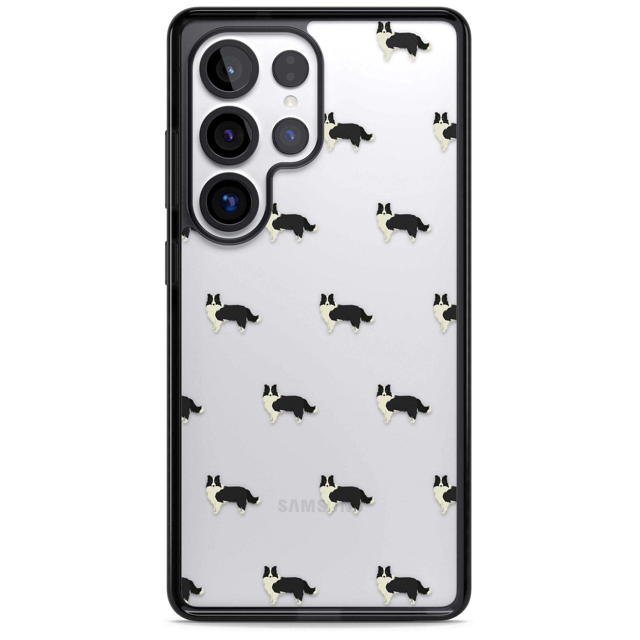 Border Collie Pattern Clear