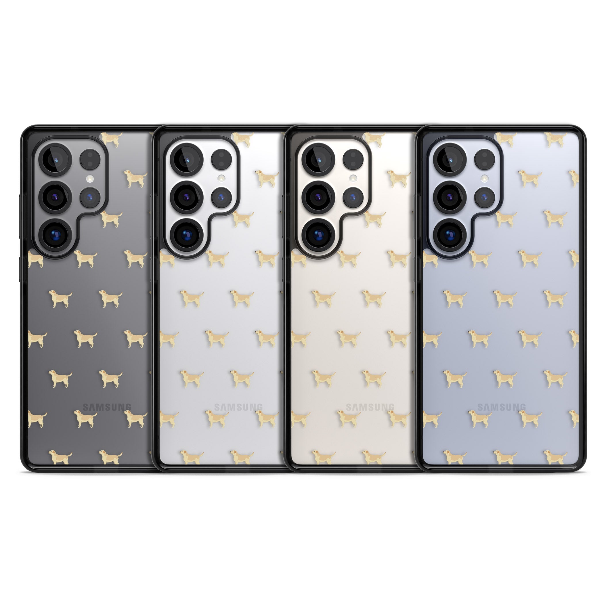 Tan Labrador Dog Pattern