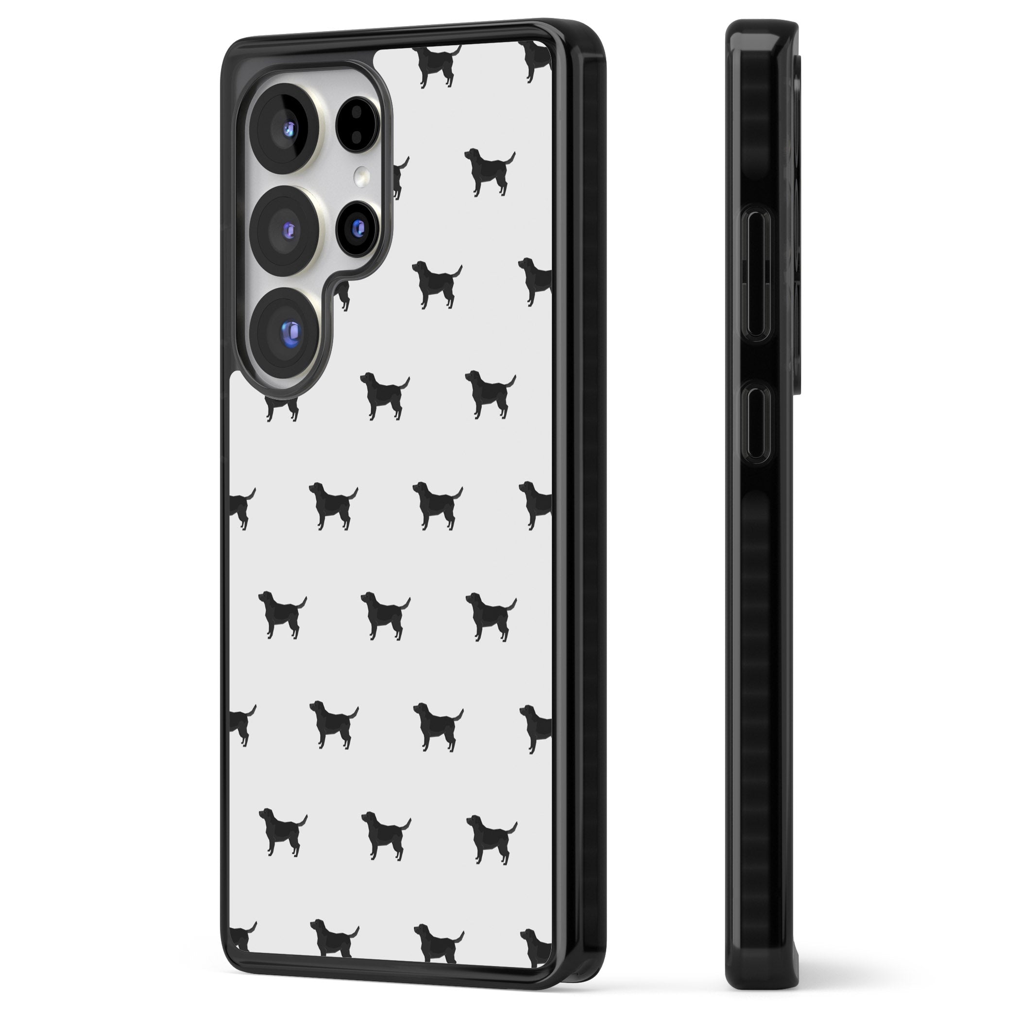 Black Labrador Spot Pattern
