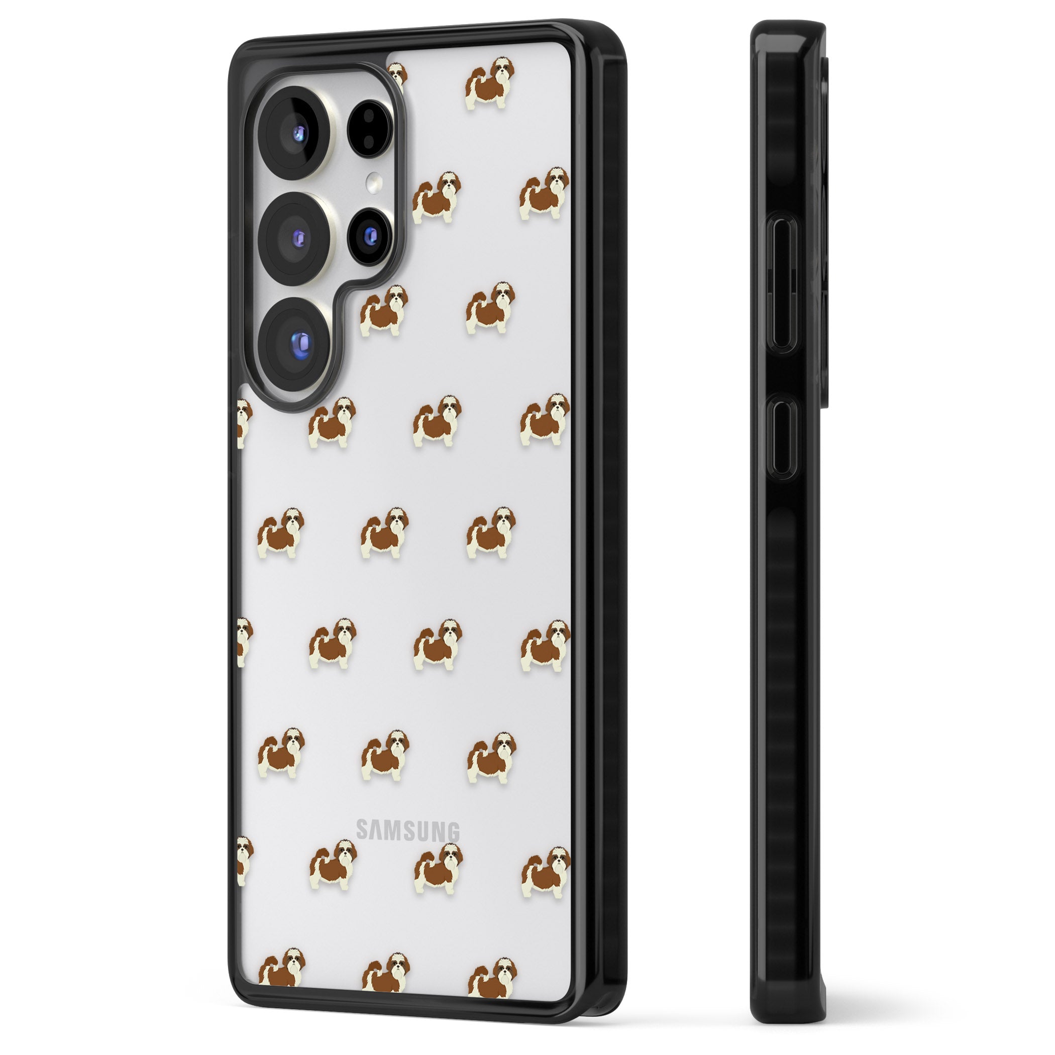 Shih Tzu Pattern Clear