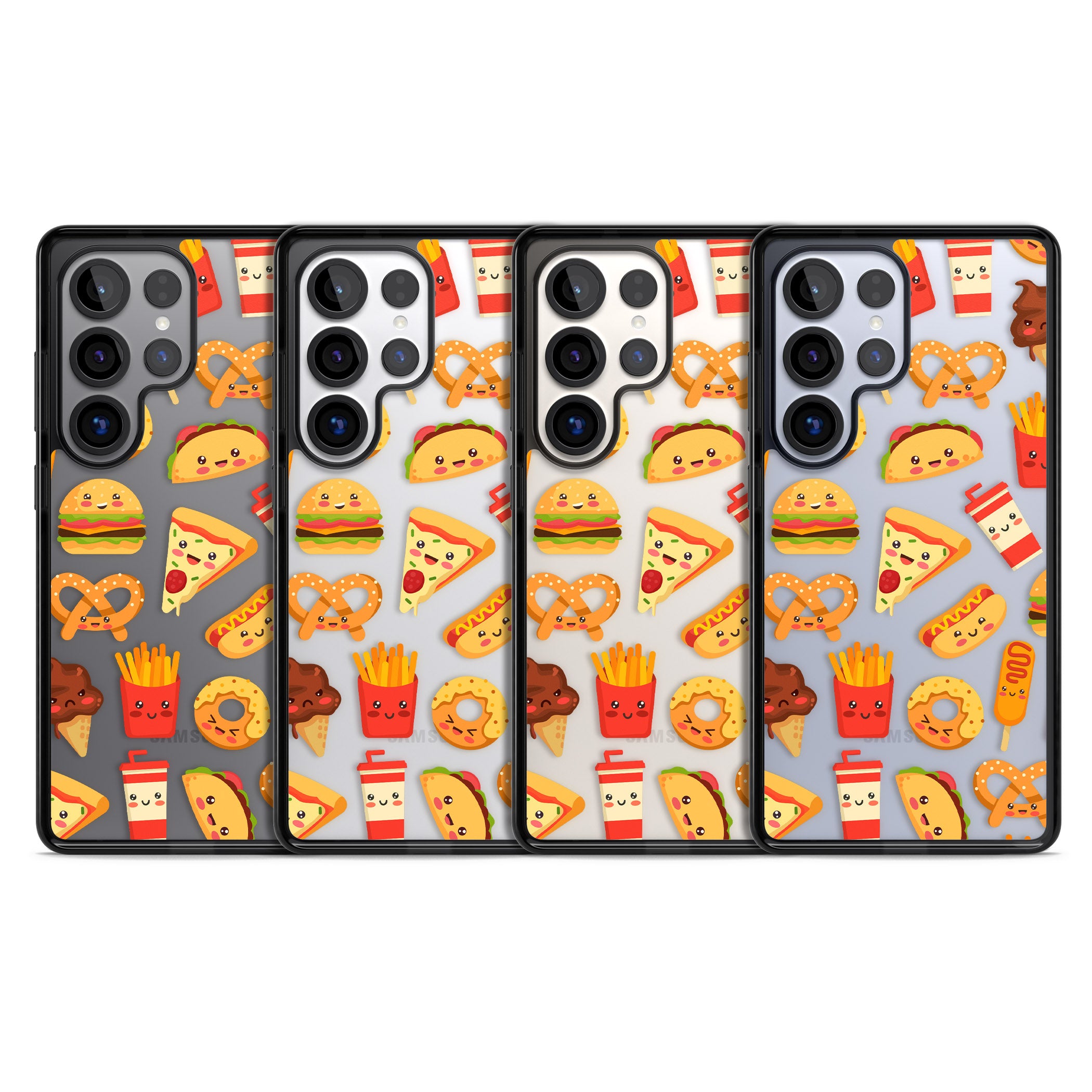 Fast Food Patterns Kawaii Fast Food Mix