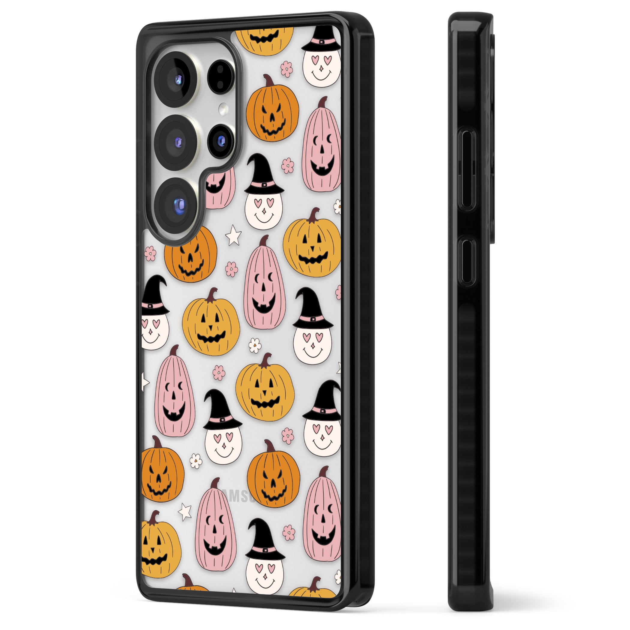 Witches And Pumpkins Pattern