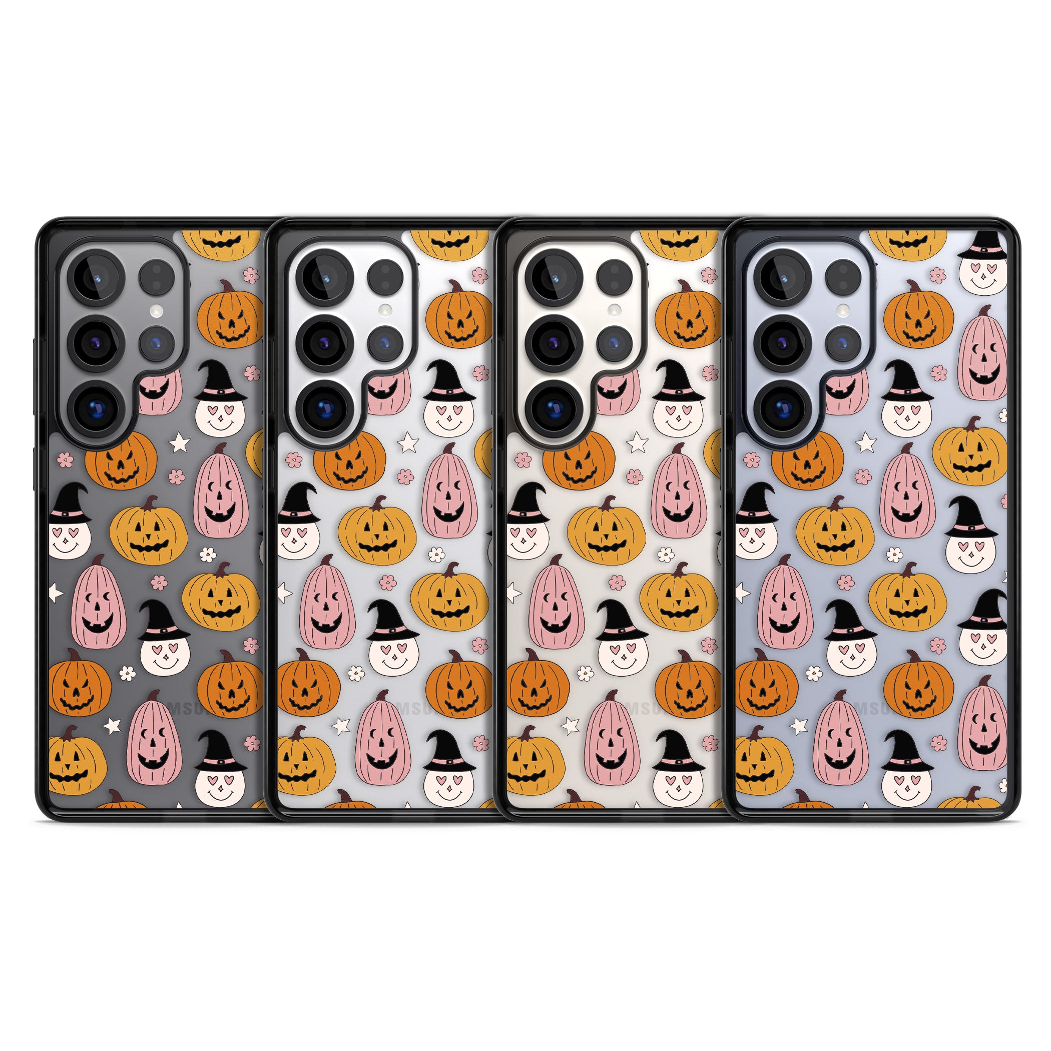 Witches And Pumpkins Pattern