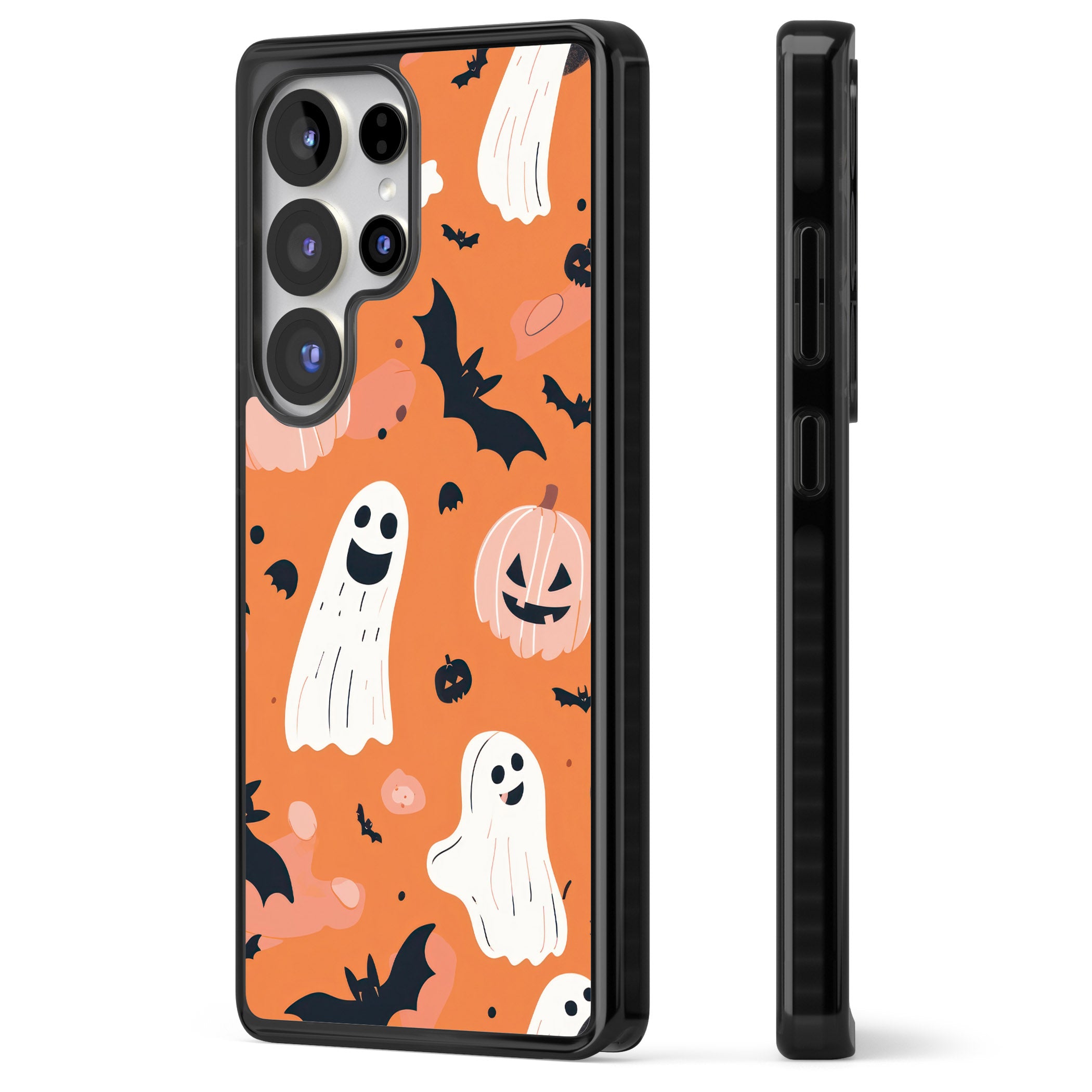 Orange Halloween Pattern