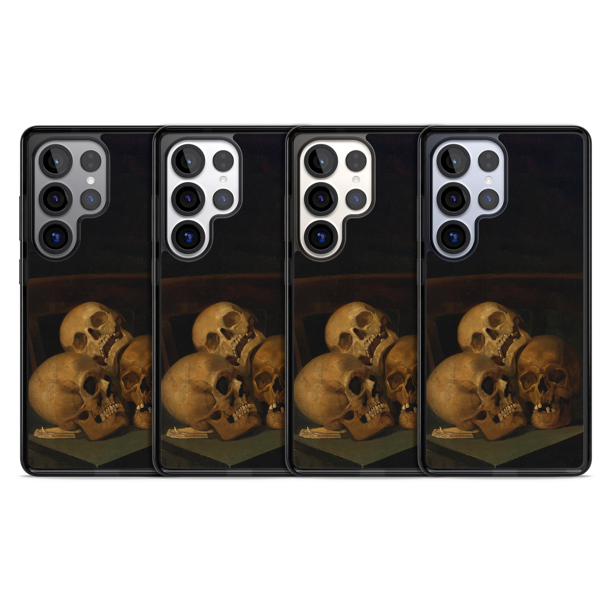 Still Life Of Three Skulls