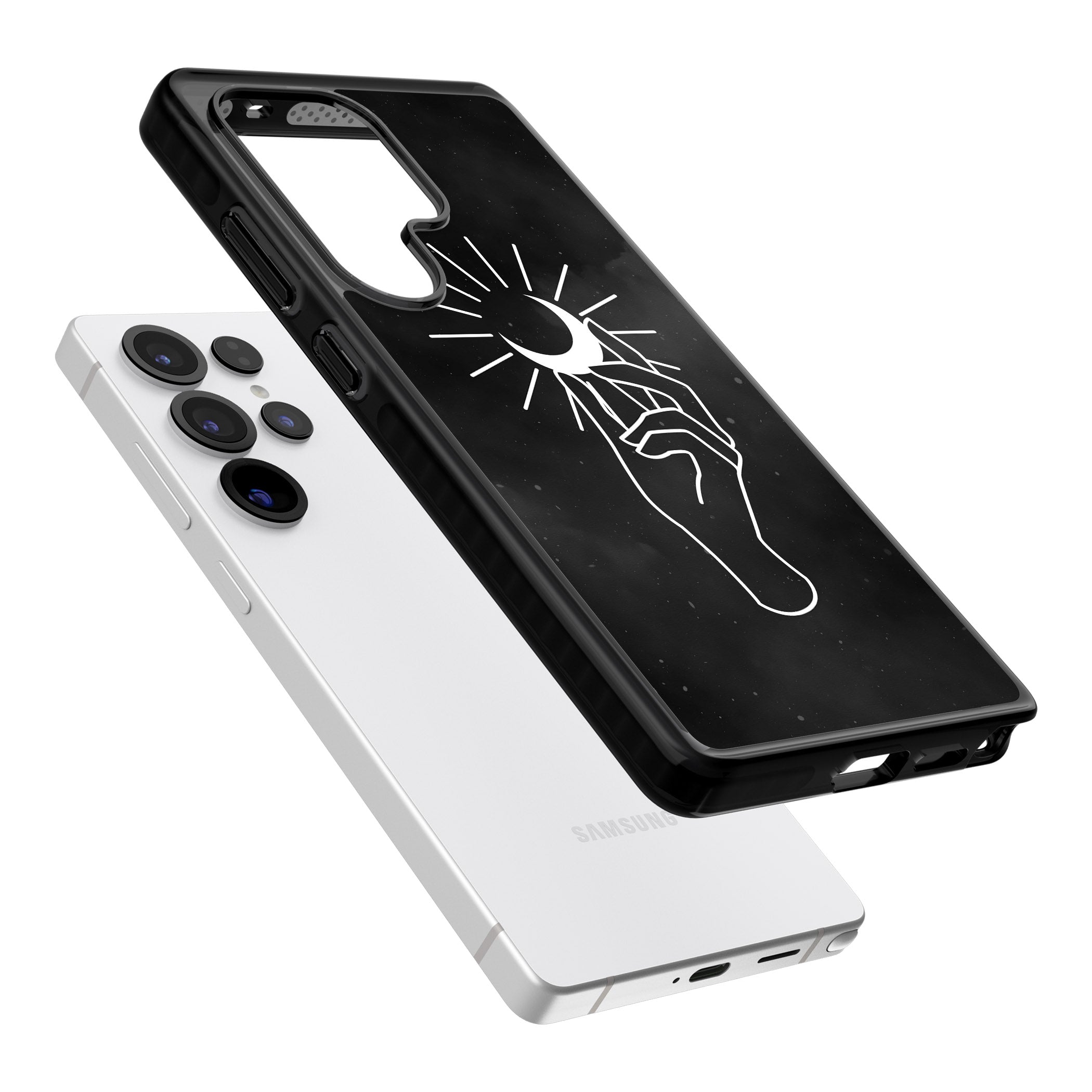 Hand Holding Celestial Moon