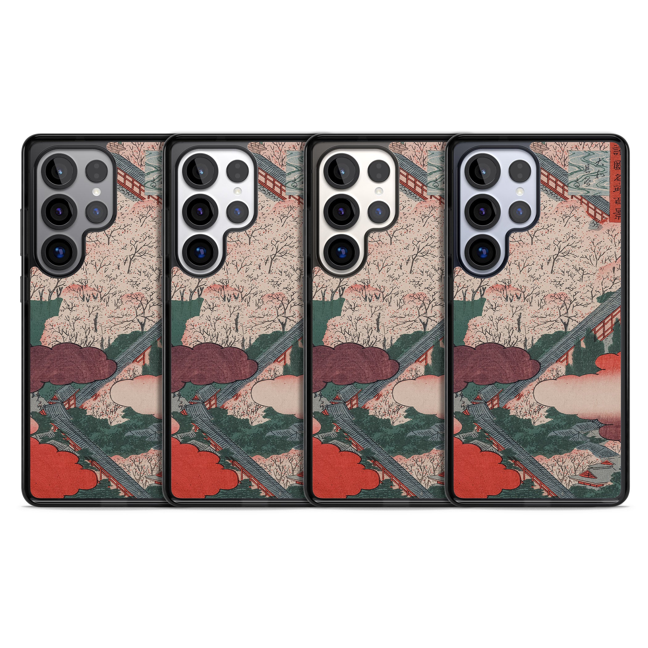 Vintage Japanese Illustrations Japanese City