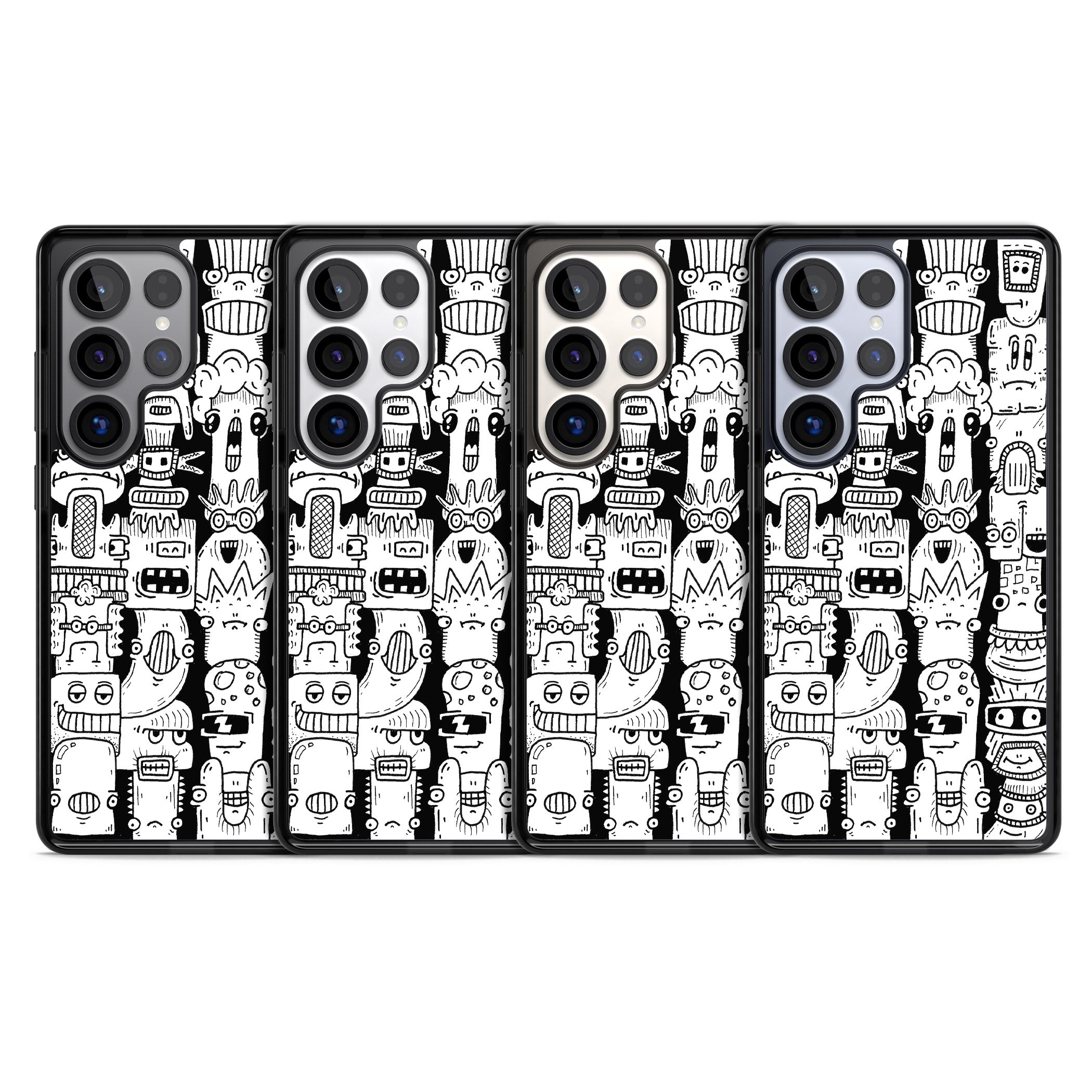 Monochrome Heads